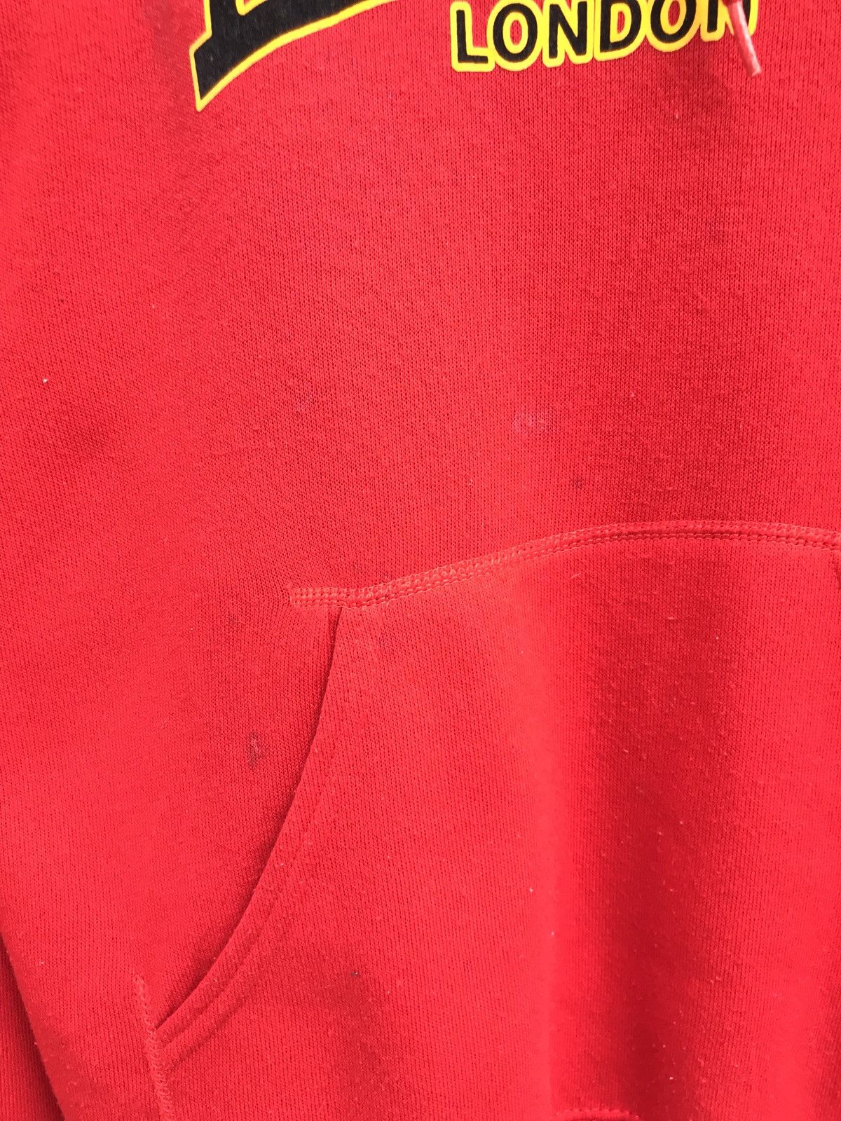 Lonsdale × Vintage Vintage Lonsdale London Spellout Big Logo Hoodie Sweatshirt Size US S / EU 44-46 / 1 - 5 Thumbnail