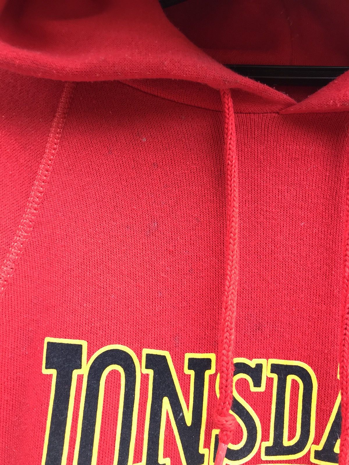 Lonsdale × Vintage Vintage Lonsdale London Spellout Big Logo Hoodie Sweatshirt Size US S / EU 44-46 / 1 - 4 Thumbnail