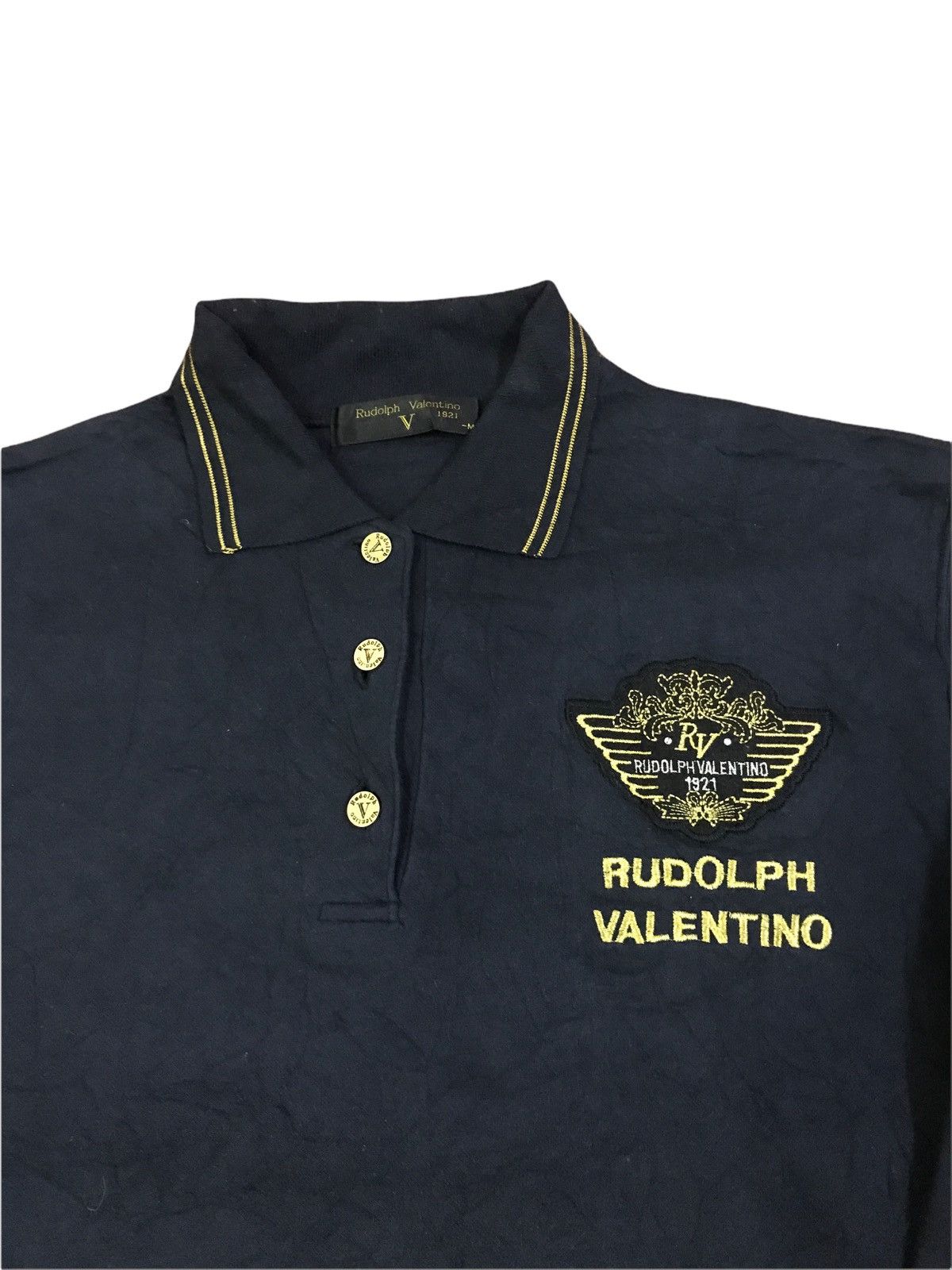 Japanese Brand × Vintage Vintage Rodolph Valentino Polo Shirt Sweatshirt Size US XS / EU 42 / 0 - 3 Thumbnail