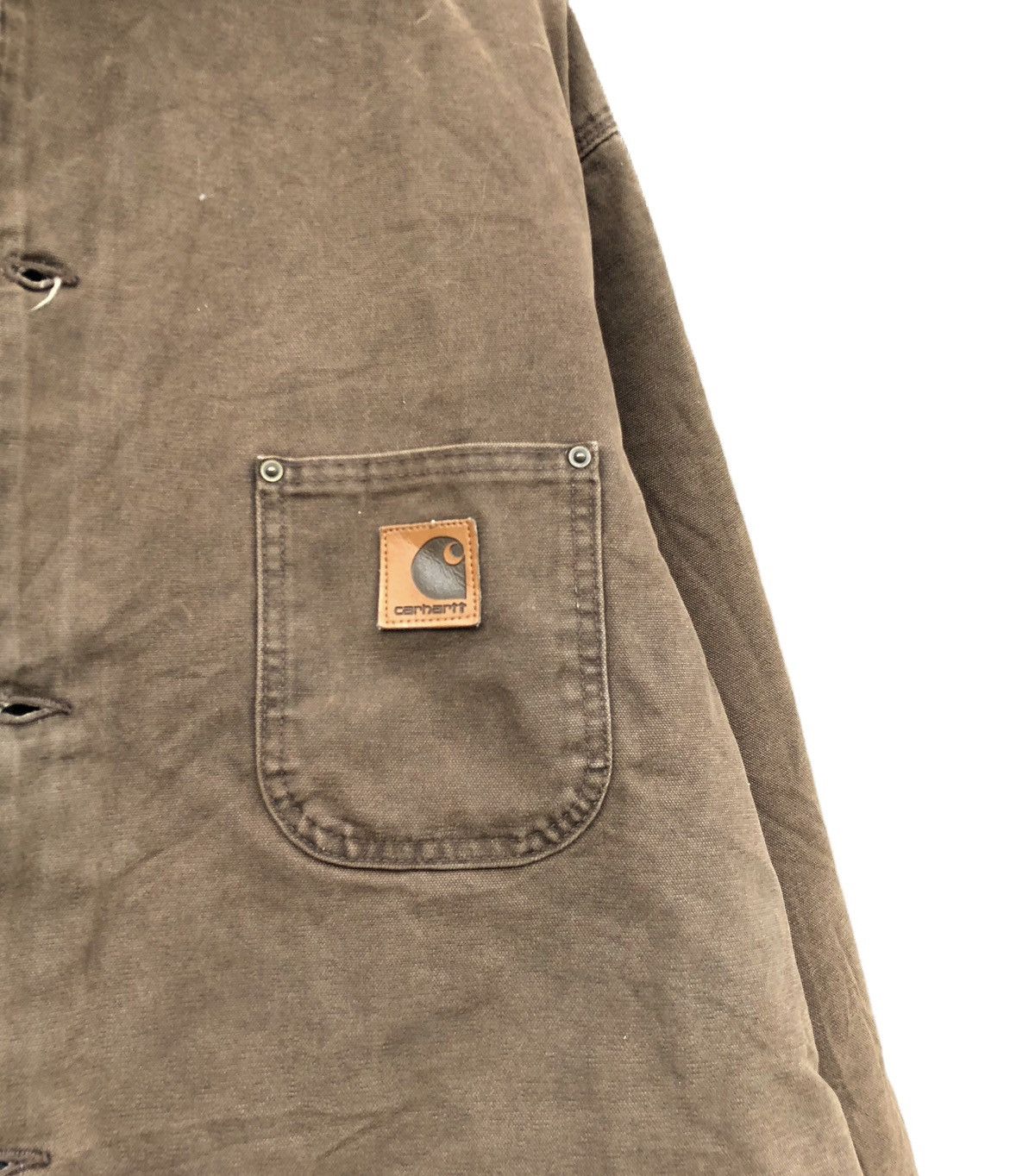 Carhartt Vintage CO2CHT Carhartt Blanket Lined Wool Mohair Jacket Size US XL / EU 56 / 4 - 5 Thumbnail