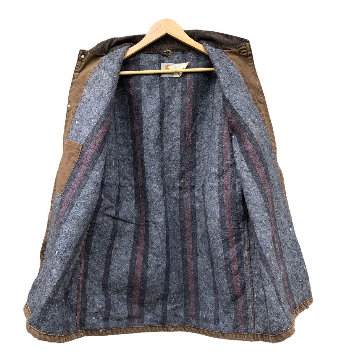 Carhartt Vintage CO2CHT Carhartt Blanket Lined Wool Mohair Jacket Size US XL / EU 56 / 4 - 6 Thumbnail