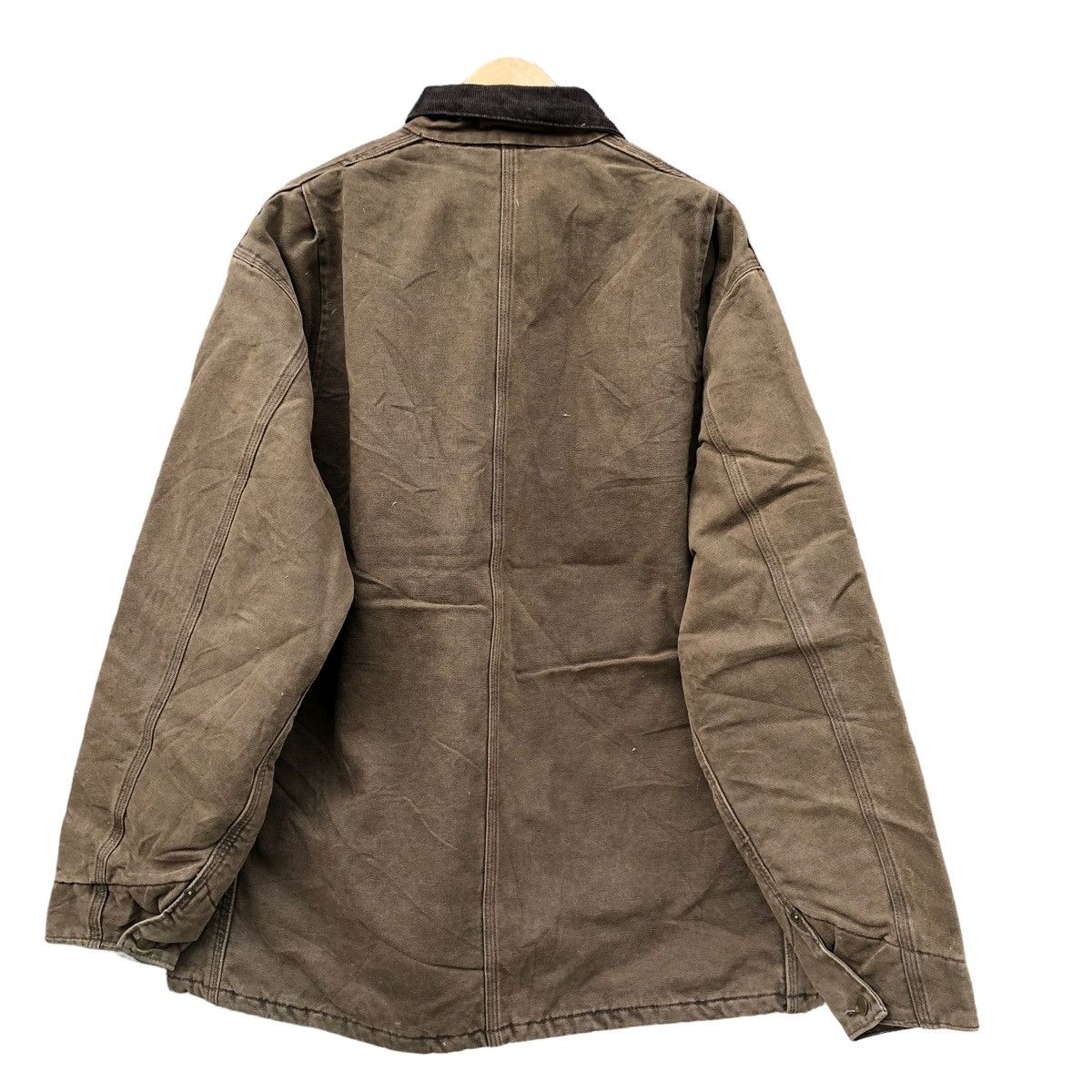 Carhartt Vintage CO2CHT Carhartt Blanket Lined Wool Mohair Jacket Size US XL / EU 56 / 4 - 4 Thumbnail