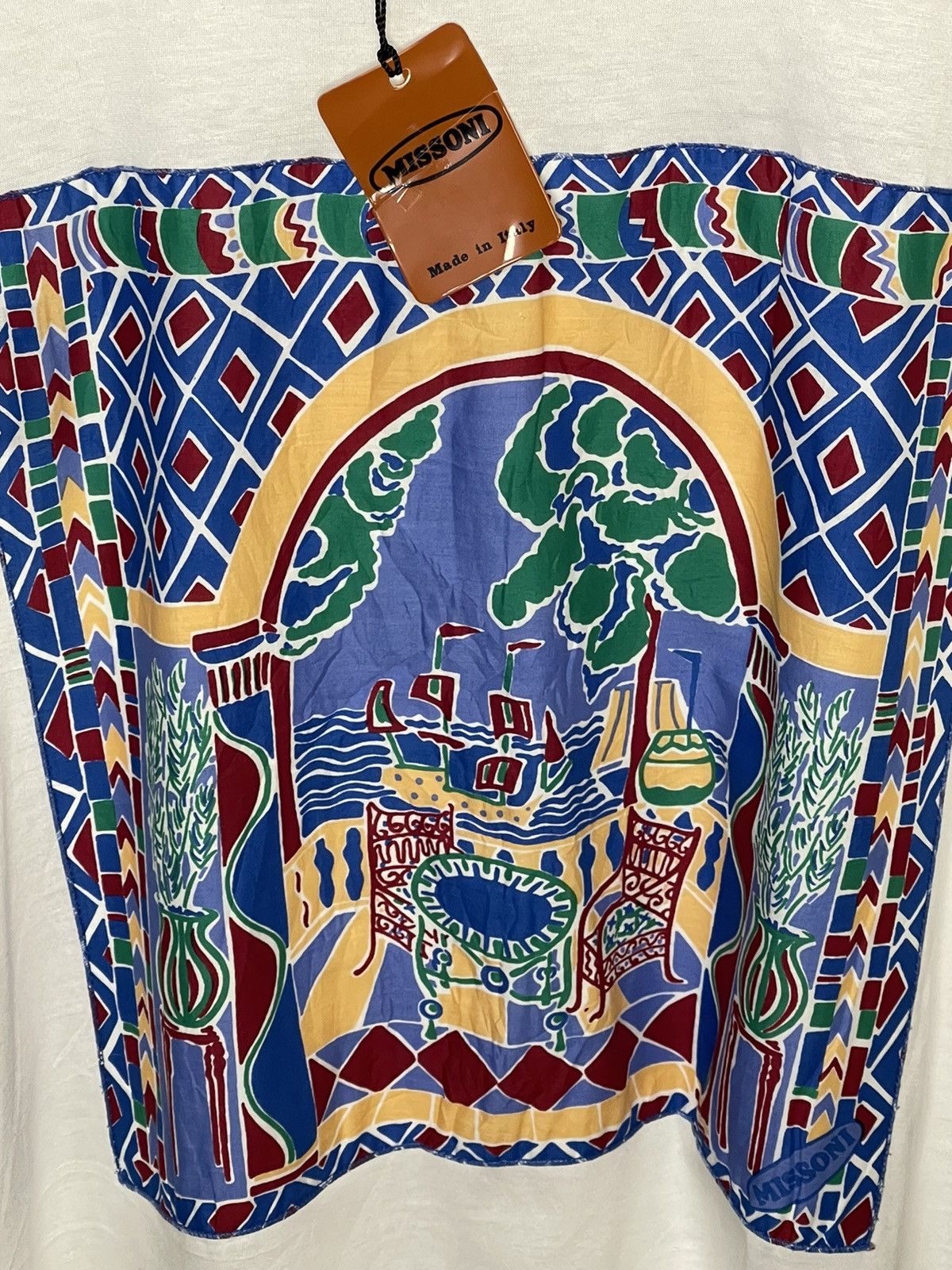 Missoni × Vintage Vintage Missoni T-Shirt Size US XL / EU 56 / 4 - 3 Thumbnail
