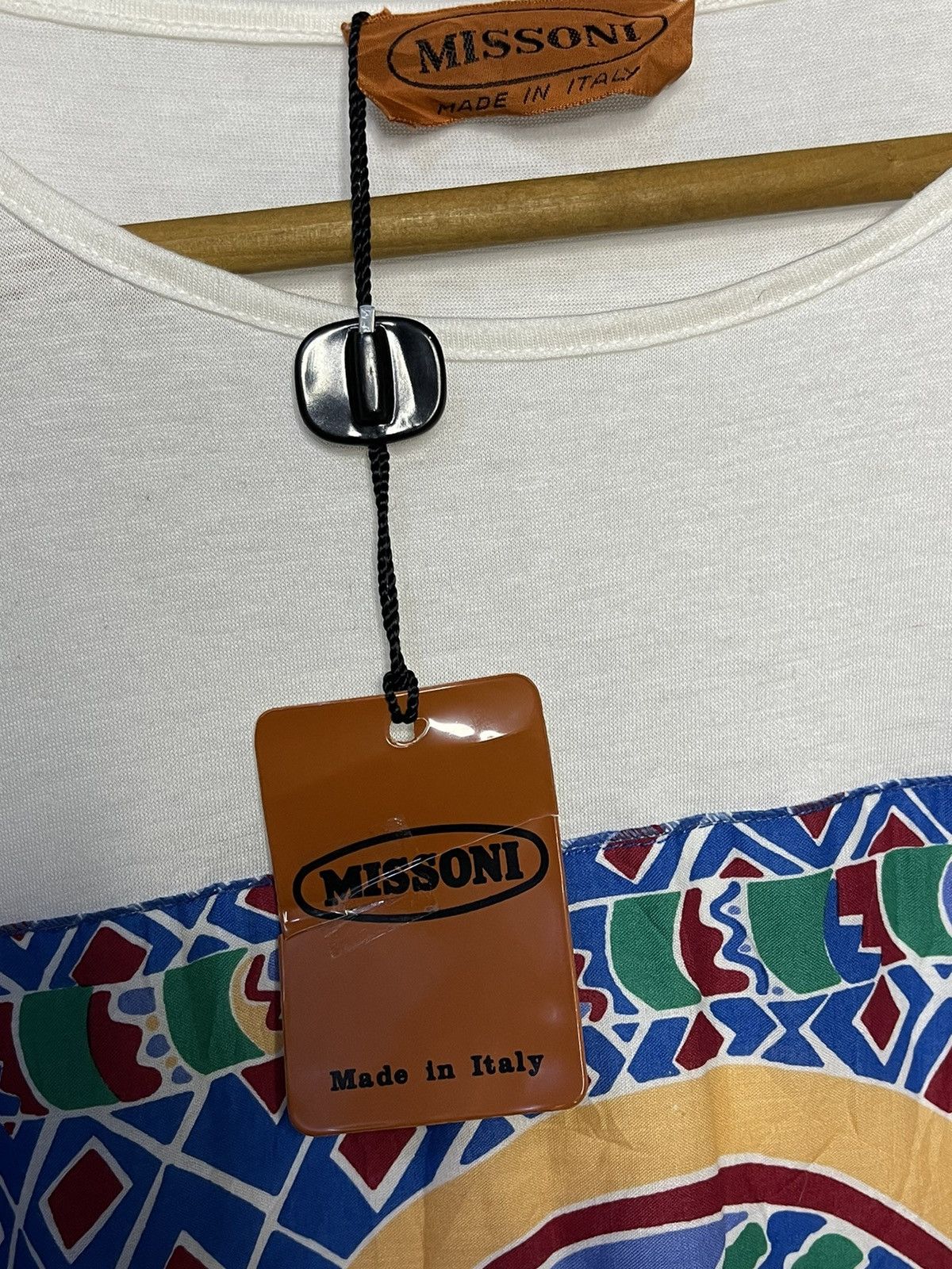 Missoni × Vintage Vintage Missoni T-Shirt Size US XL / EU 56 / 4 - 4 Thumbnail