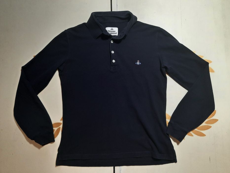 Vivienne westwood long hot sale sleeve polo sale