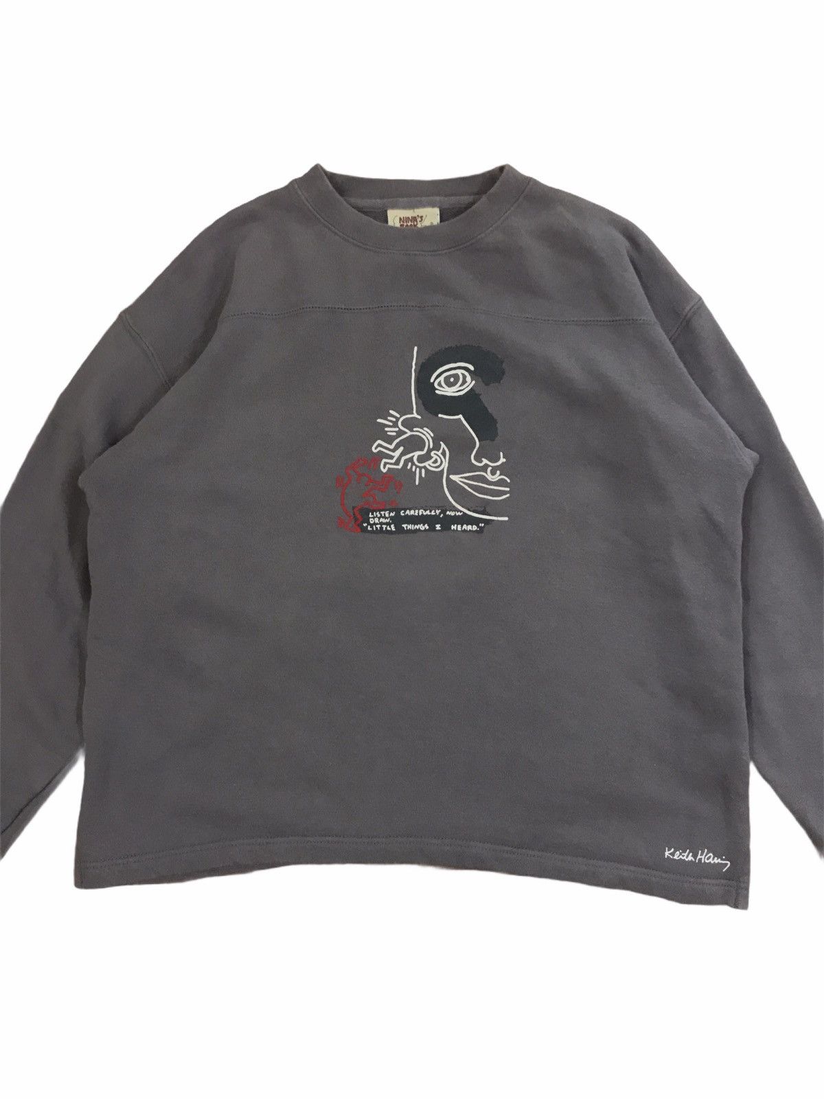 Keith Haring Vintage Keith Haring x Nina’s Book Of Little Thin Osh Size US S / EU 44-46 / 1 - 1 Thumbnail