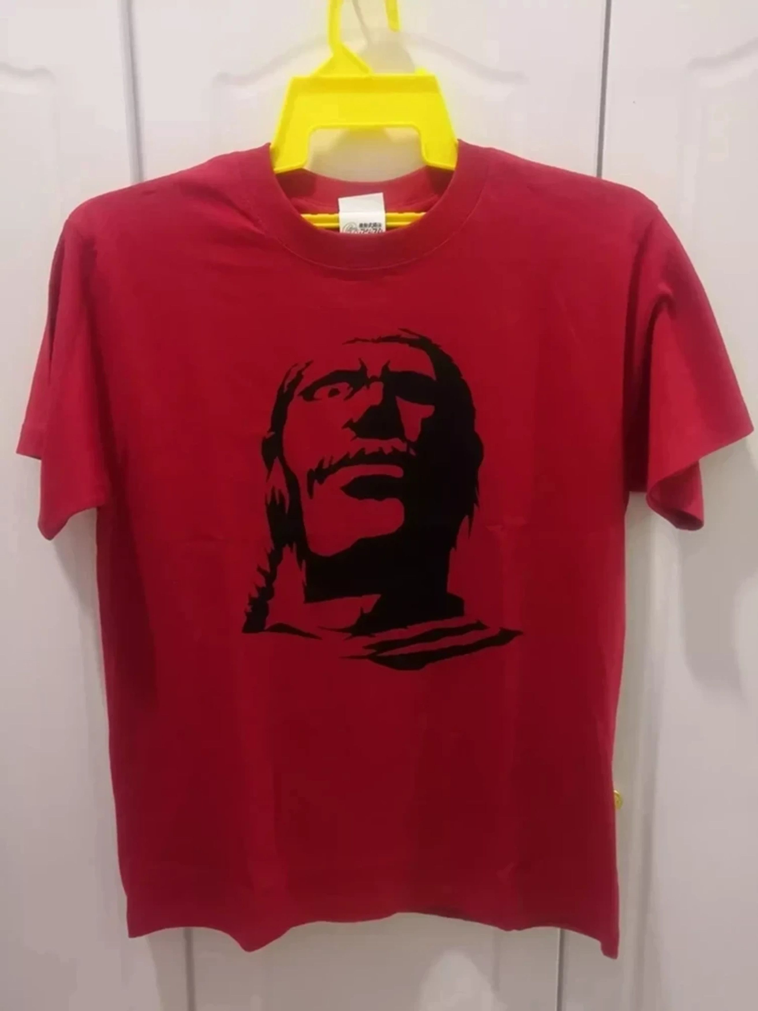 image of Anima x Vintage G Gundam Japan Anime Tee Manga Bleach Deadstock in Red, Men's (Size Medium)
