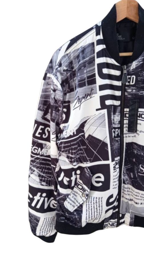 Japanese Brand × Vintage Soul Break Rare Design Concept Bomber Jacket Size US M / EU 48-50 / 2 - 5 Thumbnail