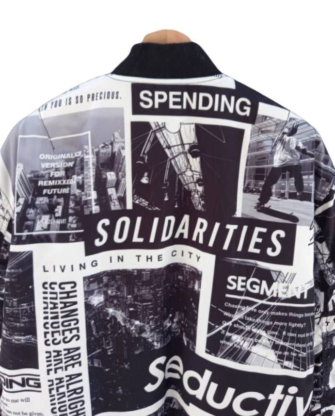 Japanese Brand × Vintage Soul Break Rare Design Concept Bomber Jacket Size US M / EU 48-50 / 2 - 4 Thumbnail
