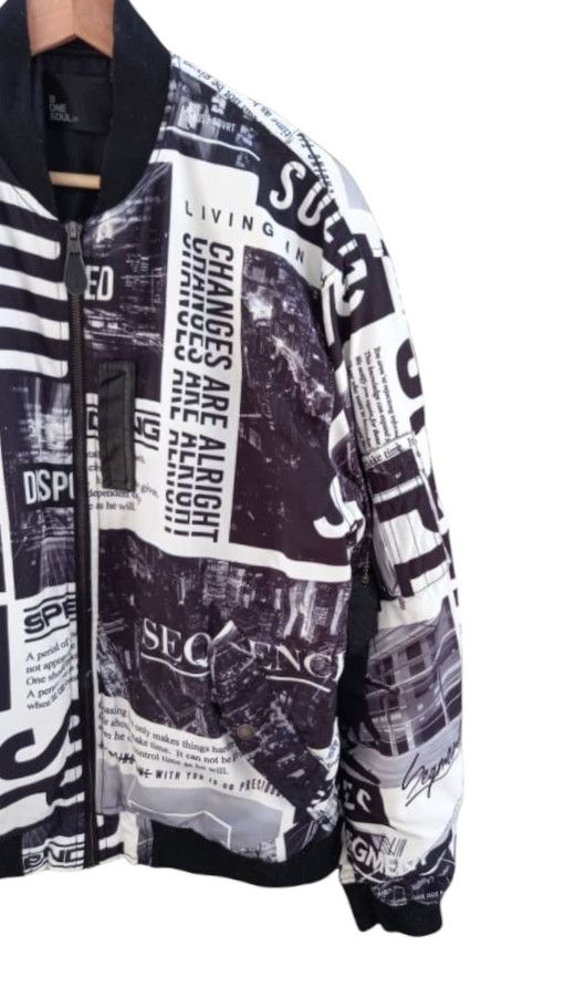 Japanese Brand × Vintage Soul Break Rare Design Concept Bomber Jacket Size US M / EU 48-50 / 2 - 6 Thumbnail