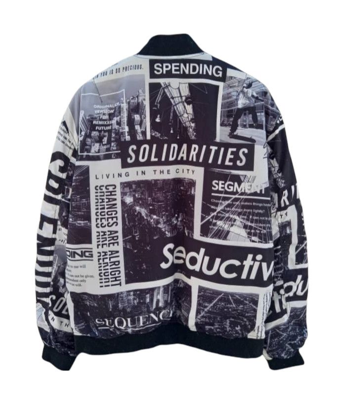 Japanese Brand × Vintage Soul Break Rare Design Concept Bomber Jacket Size US M / EU 48-50 / 2 - 2 Thumbnail