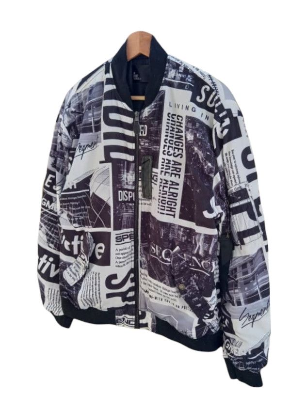Japanese Brand × Vintage Soul Break Rare Design Concept Bomber Jacket Size US M / EU 48-50 / 2 - 11 Thumbnail