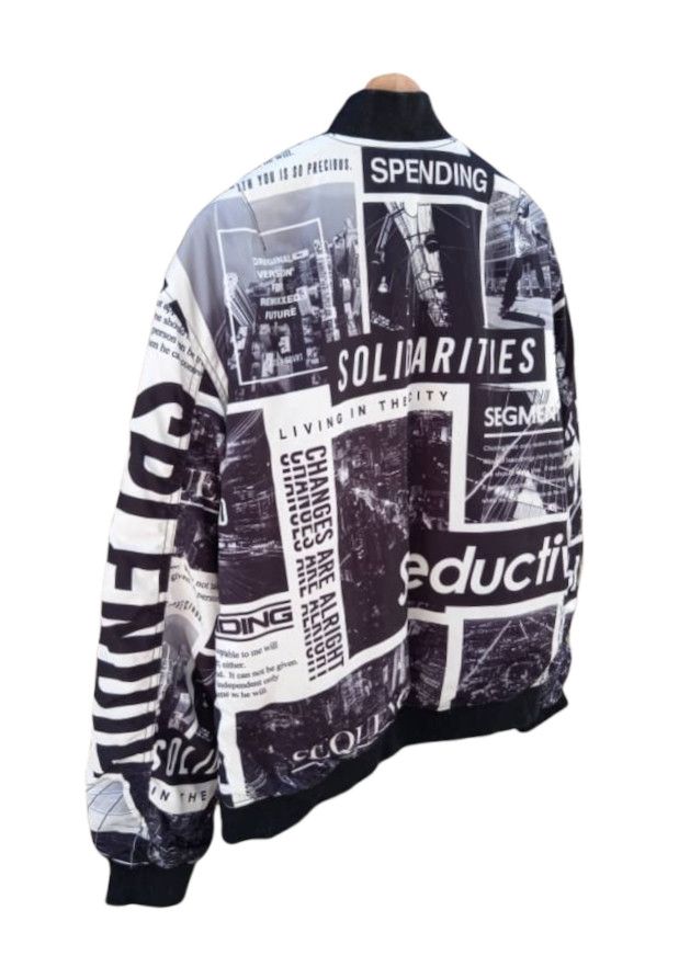 Japanese Brand × Vintage Soul Break Rare Design Concept Bomber Jacket Size US M / EU 48-50 / 2 - 12 Thumbnail