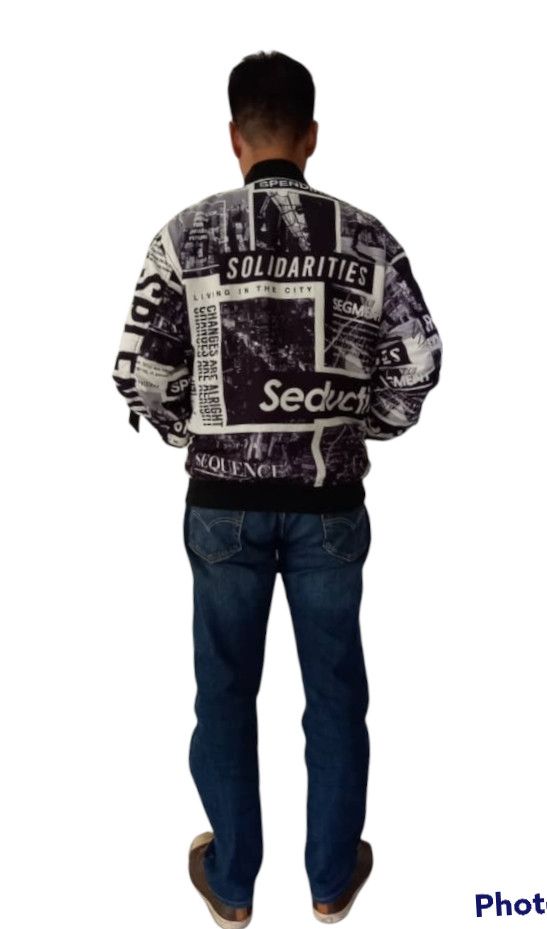 Japanese Brand × Vintage Soul Break Rare Design Concept Bomber Jacket Size US M / EU 48-50 / 2 - 19 Thumbnail