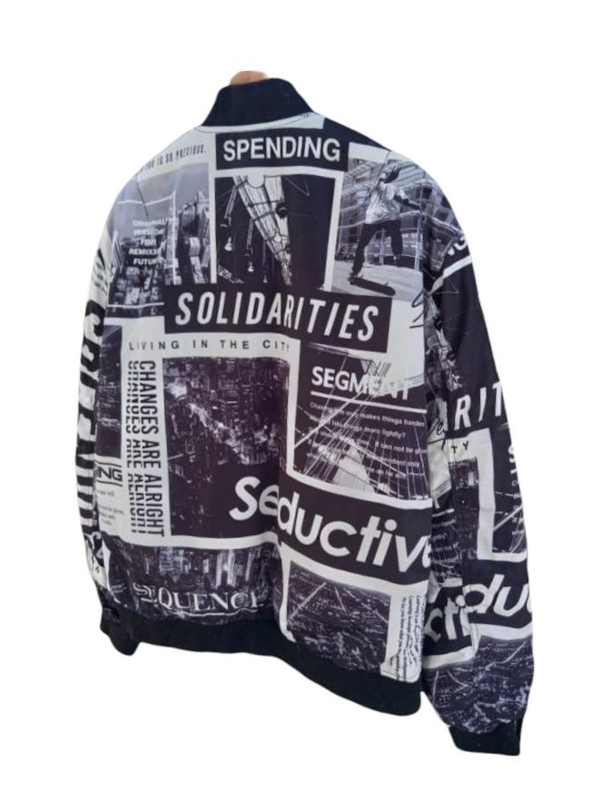 Japanese Brand × Vintage Soul Break Rare Design Concept Bomber Jacket Size US M / EU 48-50 / 2 - 13 Thumbnail