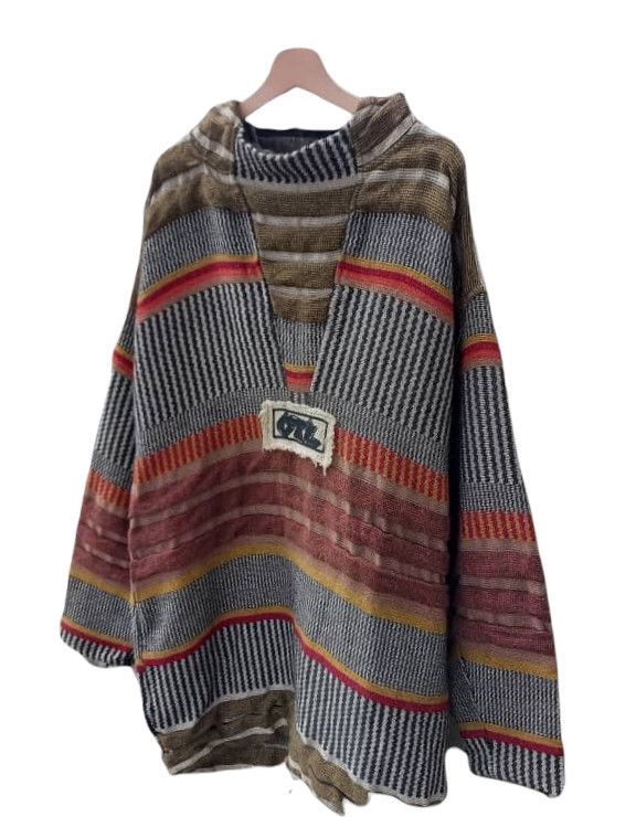 Designer × Japanese Brand Vintage Oversized Native Wool Plain Visvim Inspired Size US XL / EU 56 / 4 - 7 Thumbnail