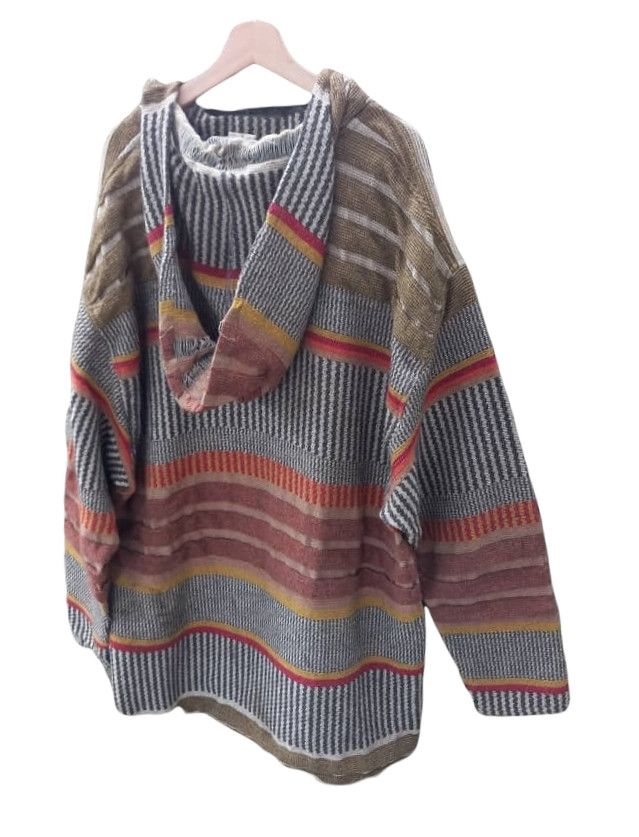 Designer × Japanese Brand Vintage Oversized Native Wool Plain Visvim Inspired Size US XL / EU 56 / 4 - 9 Thumbnail