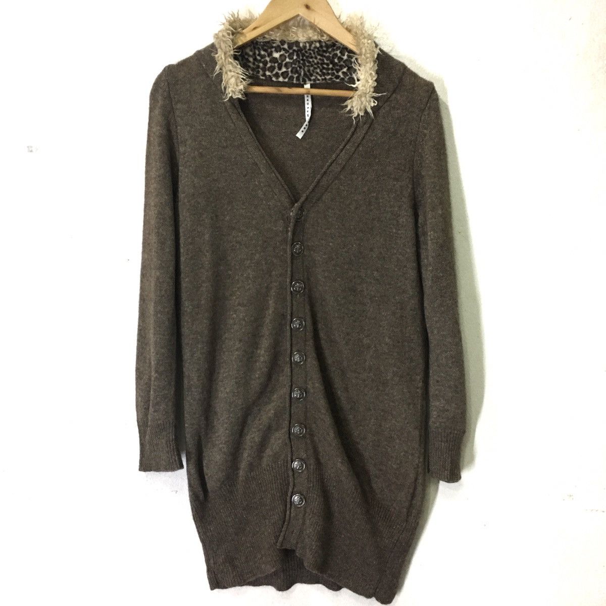 Issey Miyake × Japanese Brand Sunao Kuwahara By Issey Miyake Knit Cardigan Size S / US 4 / IT 40 - 1 Thumbnail