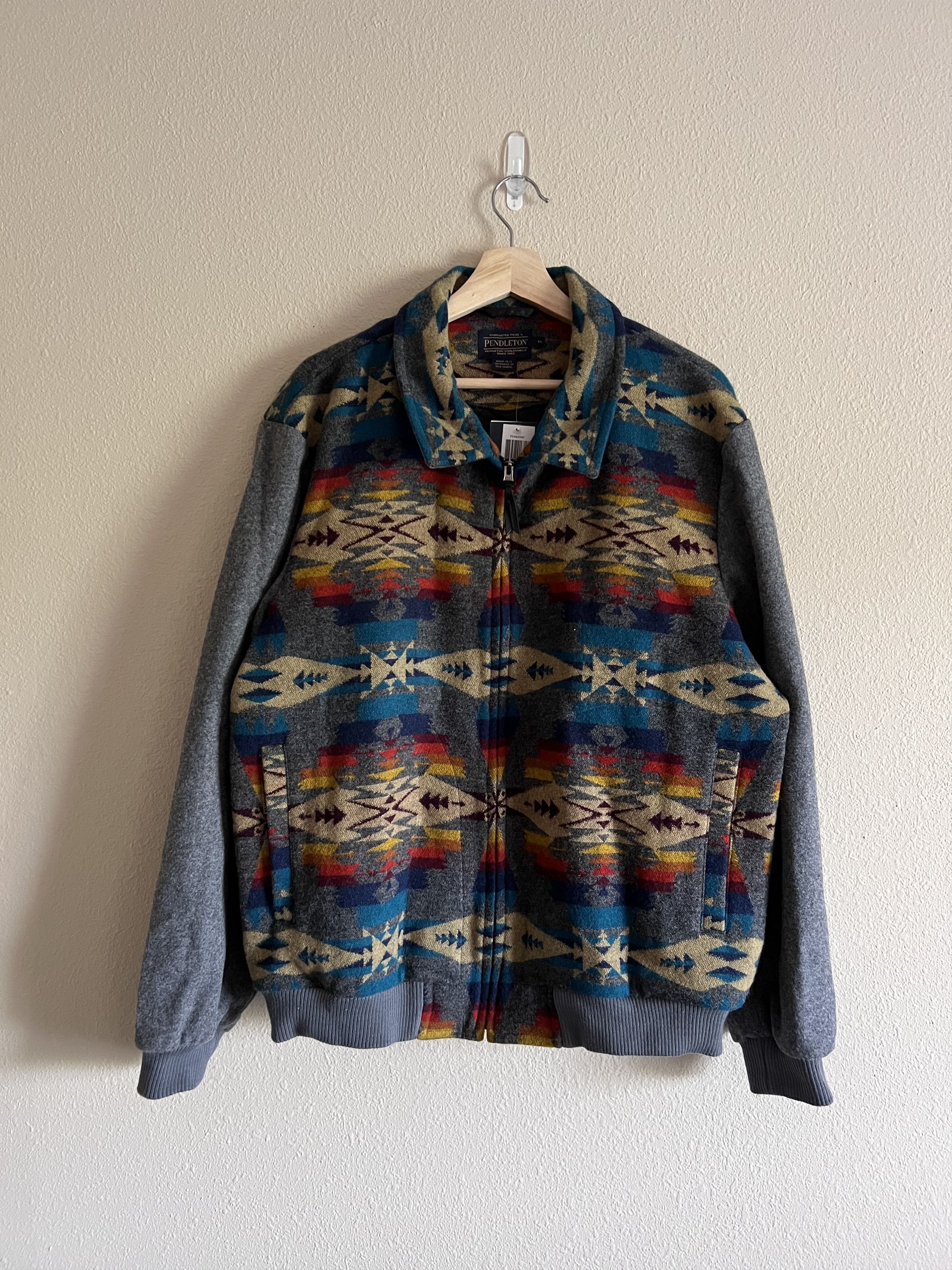 image of Pendleton Redmond Wool Jacket In Grey, Men's (Size XL)