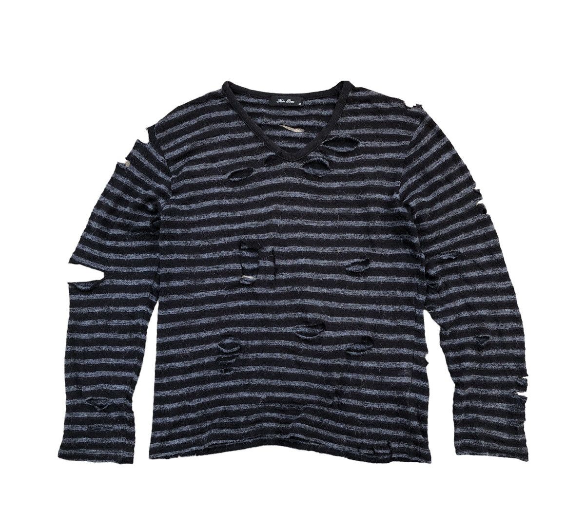 Beauty Beast 💥Need Gone💥Nota Bene Knit Long Sleeve Distressed Size US M / EU 48-50 / 2 - 1 Thumbnail