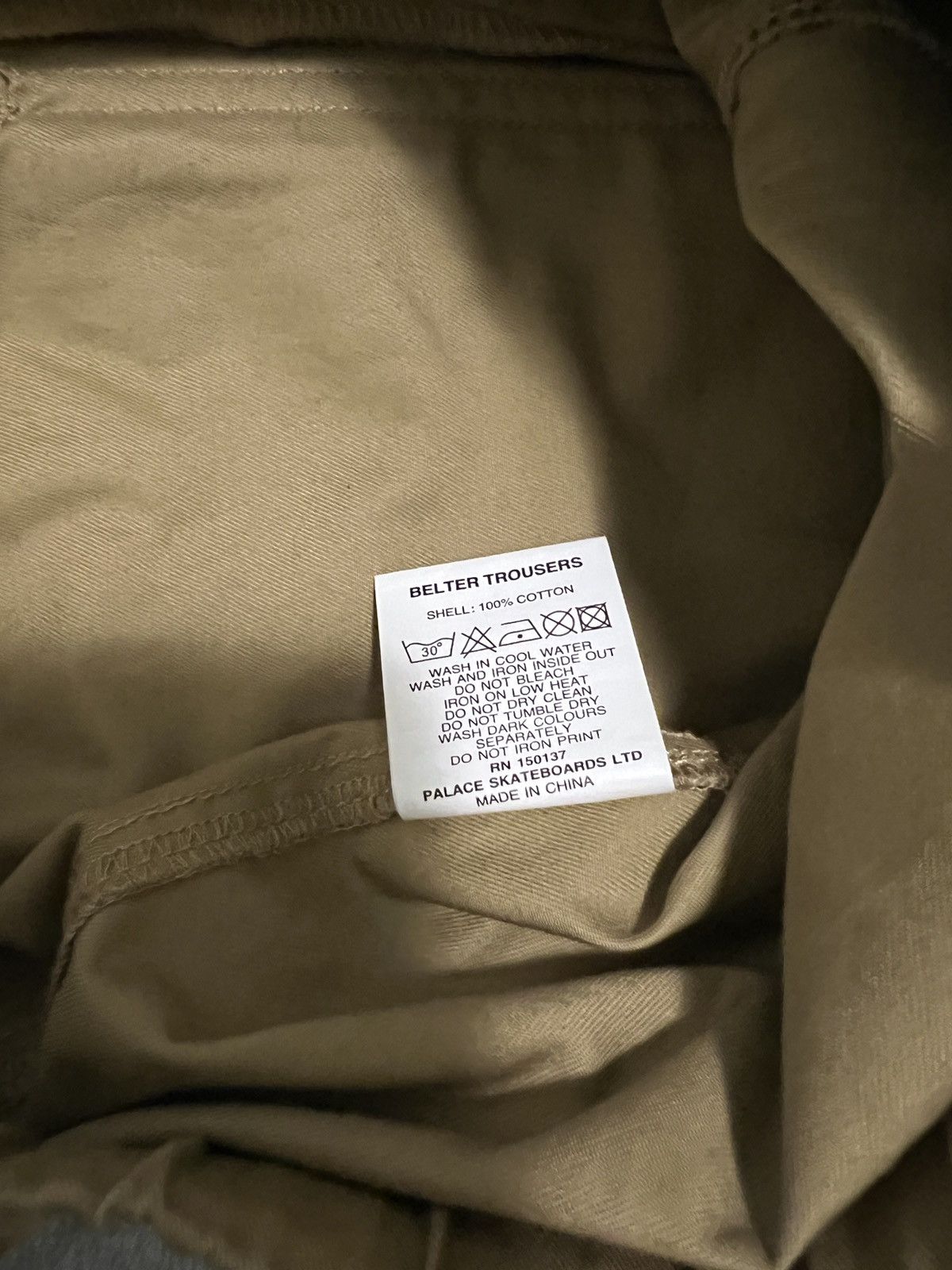 Palace Palace Belter Trousers Tan Size US 30 / EU 46 - 6 Thumbnail