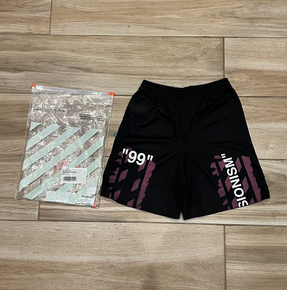 image of Off White Off-White Impressionism Shorts Size S in Black, Men's