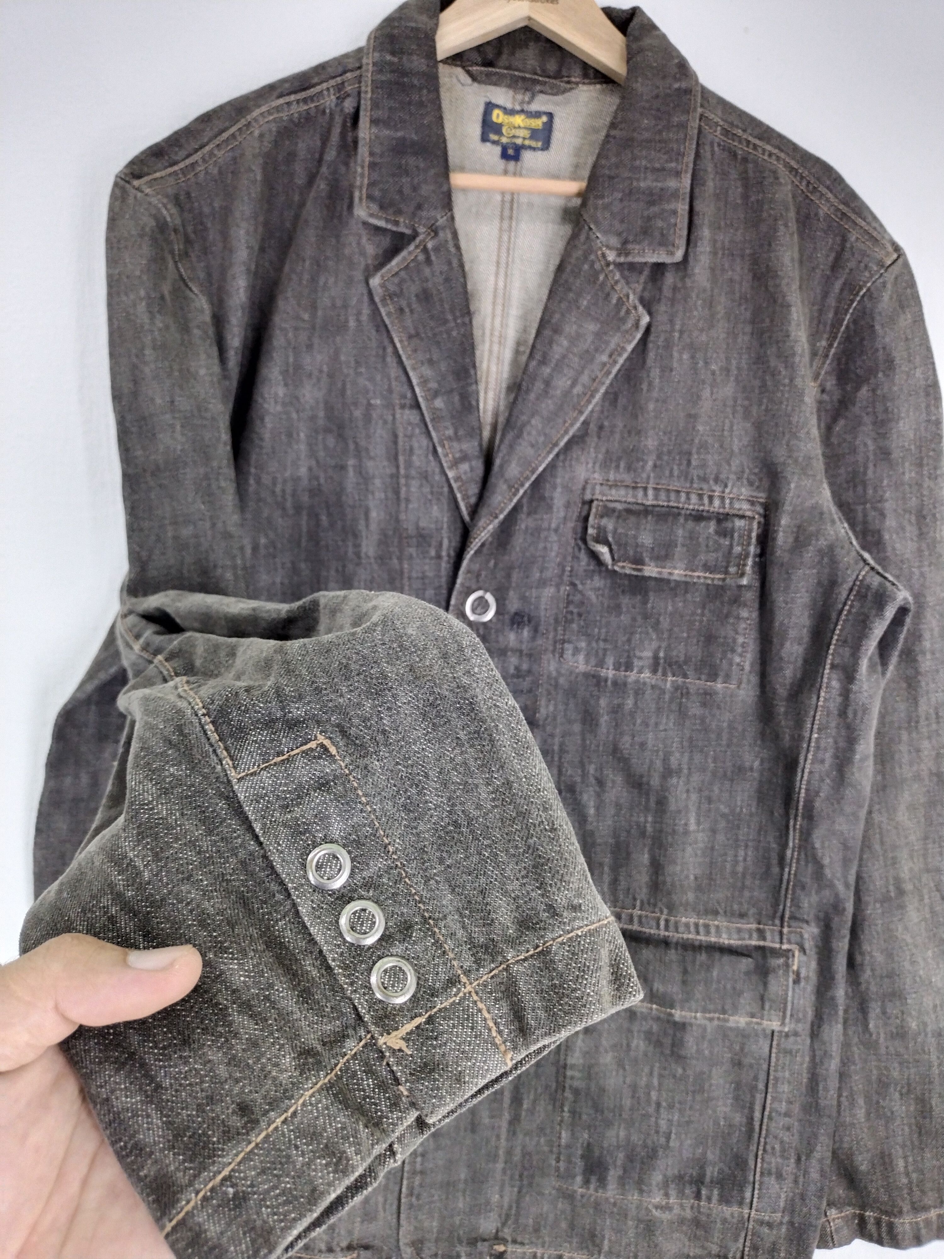 If Six Was Nine VINTAGE OSHKOSH WORKING JACKET Size US L / EU 52-54 / 3 - 5 Thumbnail