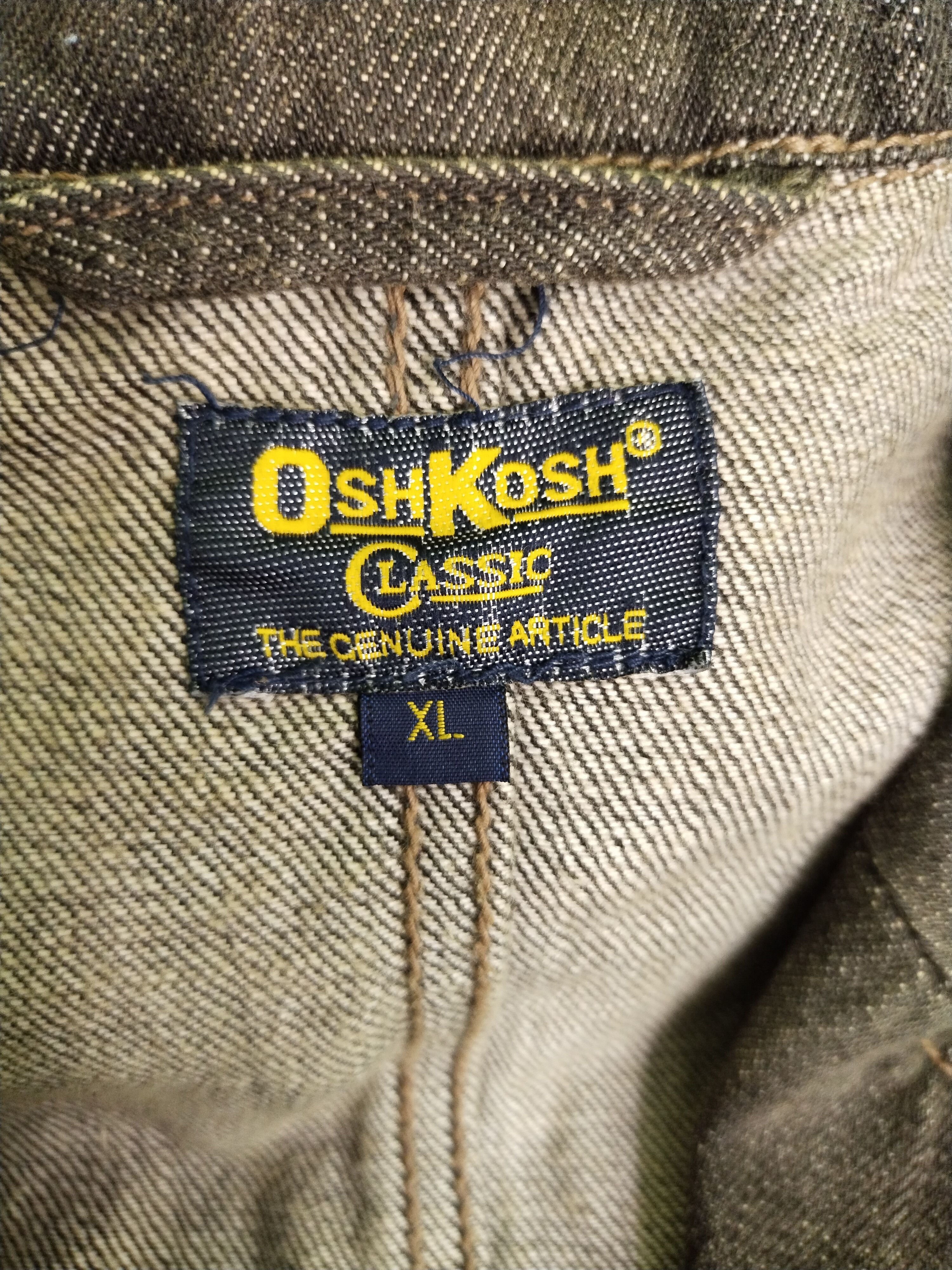 If Six Was Nine VINTAGE OSHKOSH WORKING JACKET Size US L / EU 52-54 / 3 - 11 Thumbnail
