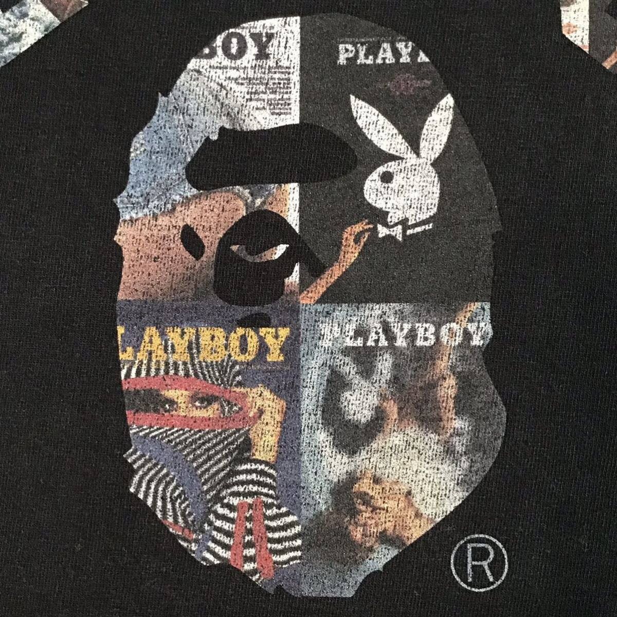 Bape × Playboy BAPE × Playboy college logo T-shirt a bathing ape | Grailed