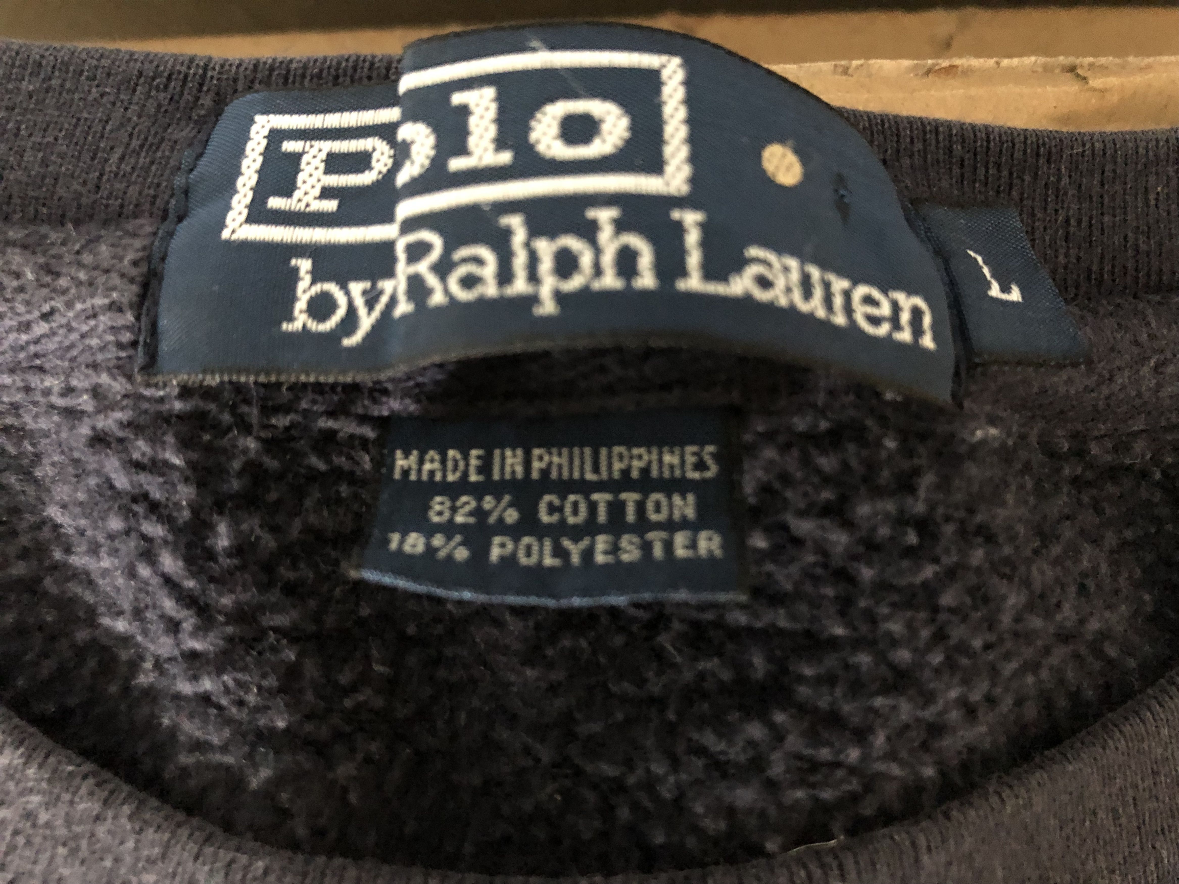 Polo Ralph Lauren Polo Ralph Lauren Polo Spelled Out Sweatshirt Large Size US L / EU 52-54 / 3 - 4 Thumbnail