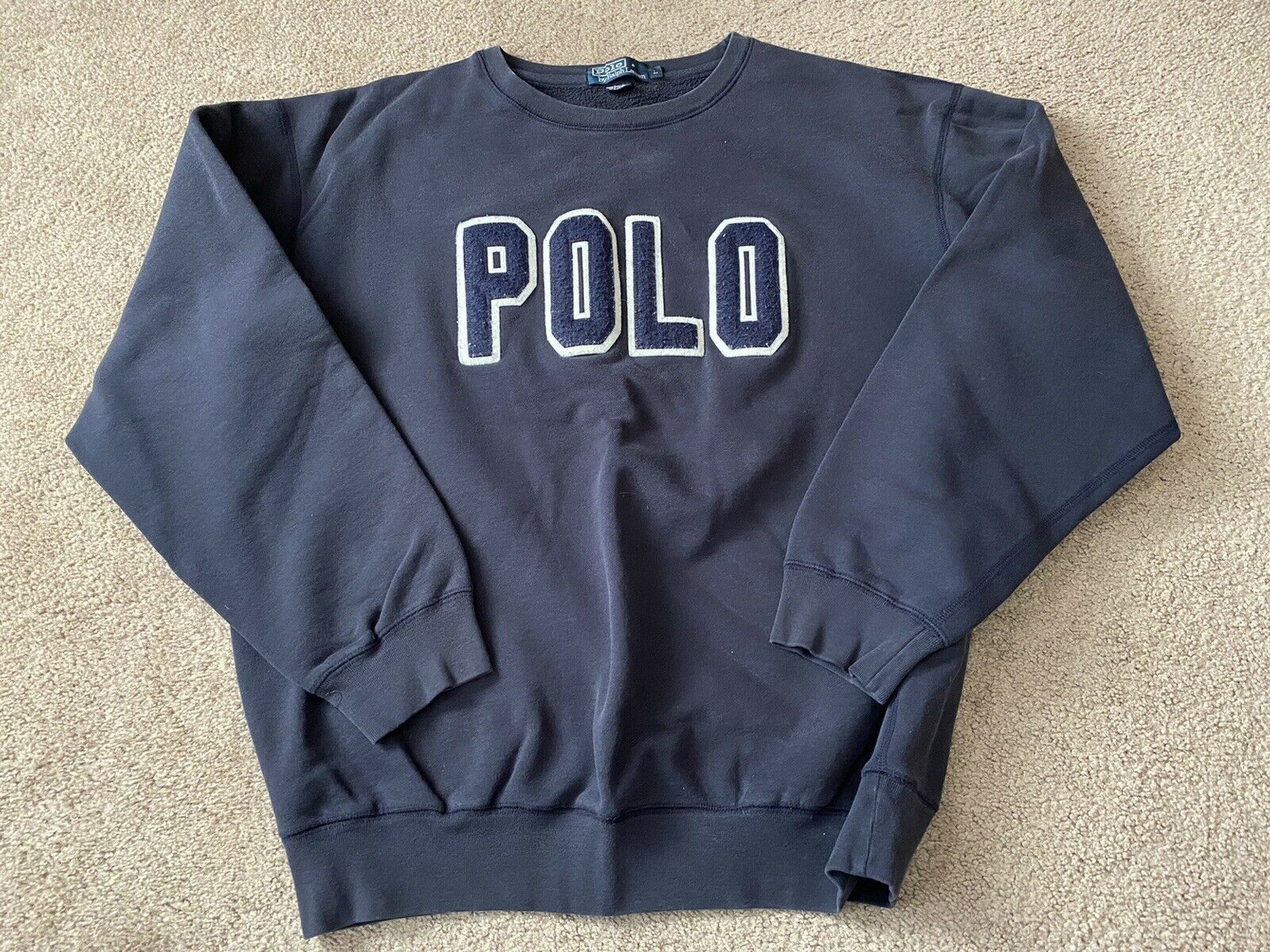 Polo Ralph Lauren Polo Ralph Lauren Polo Spelled Out Sweatshirt Large Size US L / EU 52-54 / 3 - 1 Thumbnail