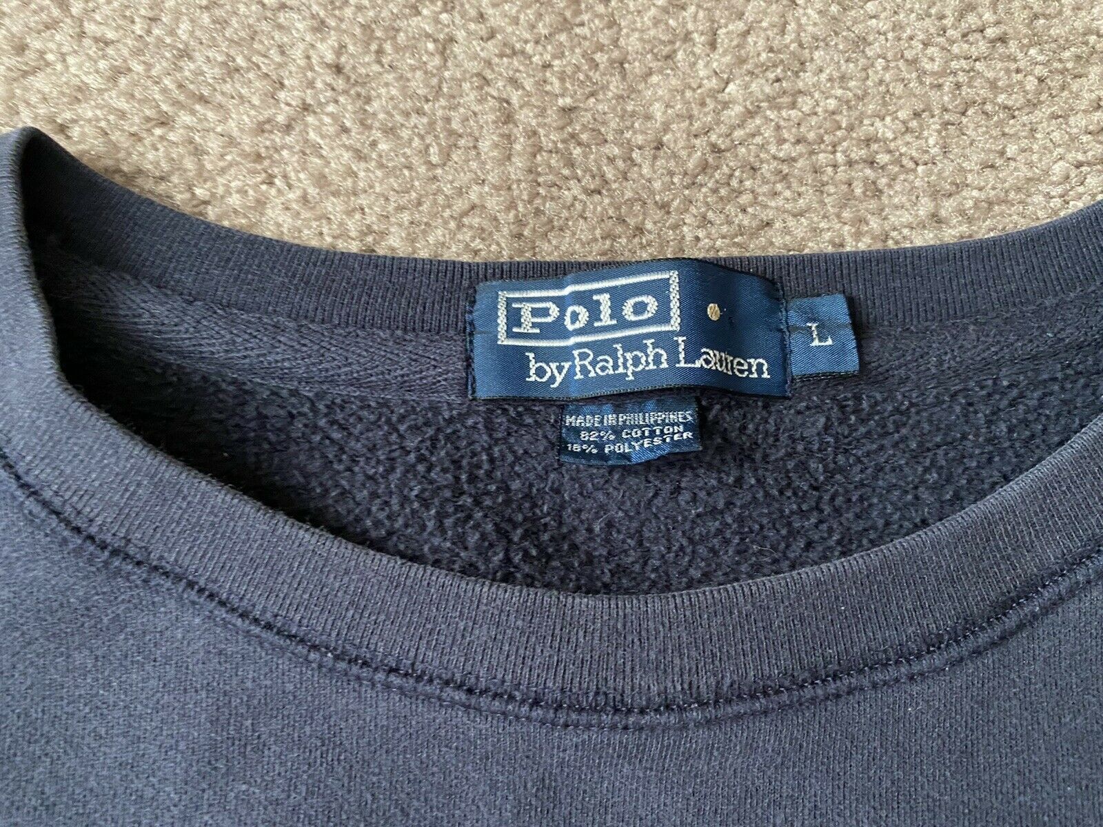 Polo Ralph Lauren Polo Ralph Lauren Polo Spelled Out Sweatshirt Large Size US L / EU 52-54 / 3 - 5 Thumbnail