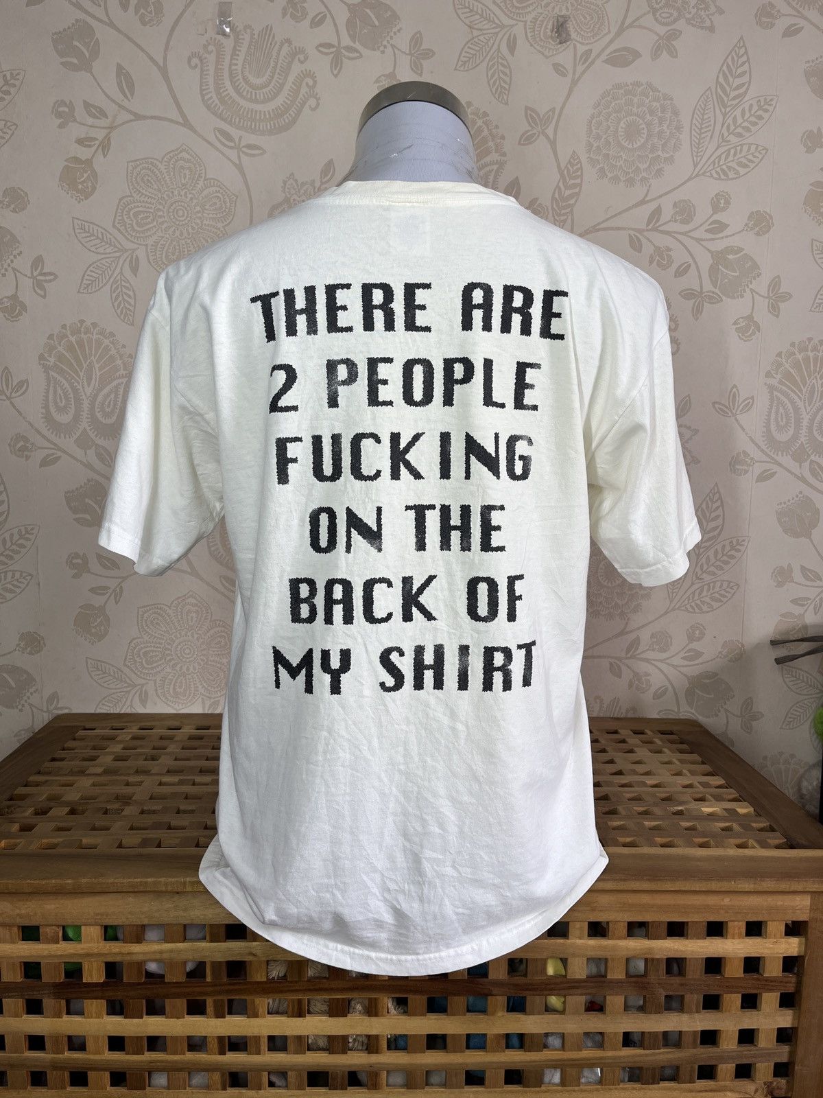 Anvil × Vintage Humour Graphics Printed Jesus TShirt Vintage Y2K Anvil Tag Size US M / EU 48-50 / 2 - 19 Thumbnail