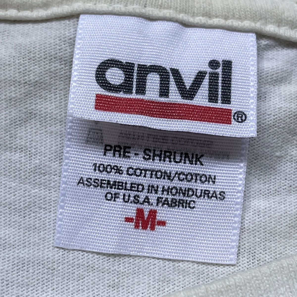 Anvil × Vintage Humour Graphics Printed Jesus TShirt Vintage Y2K Anvil Tag Size US M / EU 48-50 / 2 - 6 Thumbnail