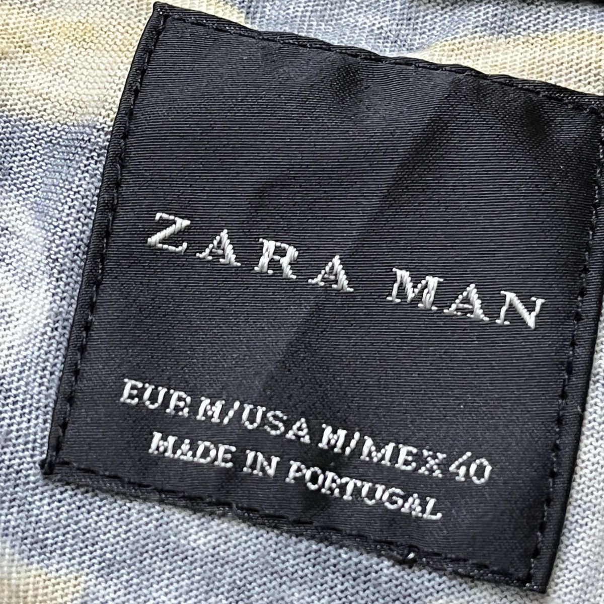 Designer × Zara Chanel Inspired Design Printed TShirt Made In Portugal Size US M / EU 48-50 / 2 - 6 Thumbnail