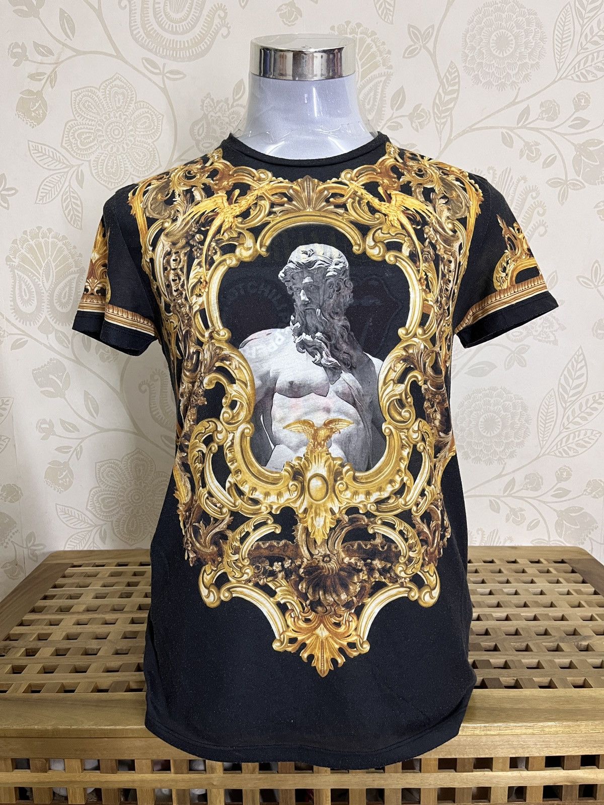 Designer × Zara Chanel Inspired Design Printed TShirt Made In Portugal Size US M / EU 48-50 / 2 - 1 Thumbnail