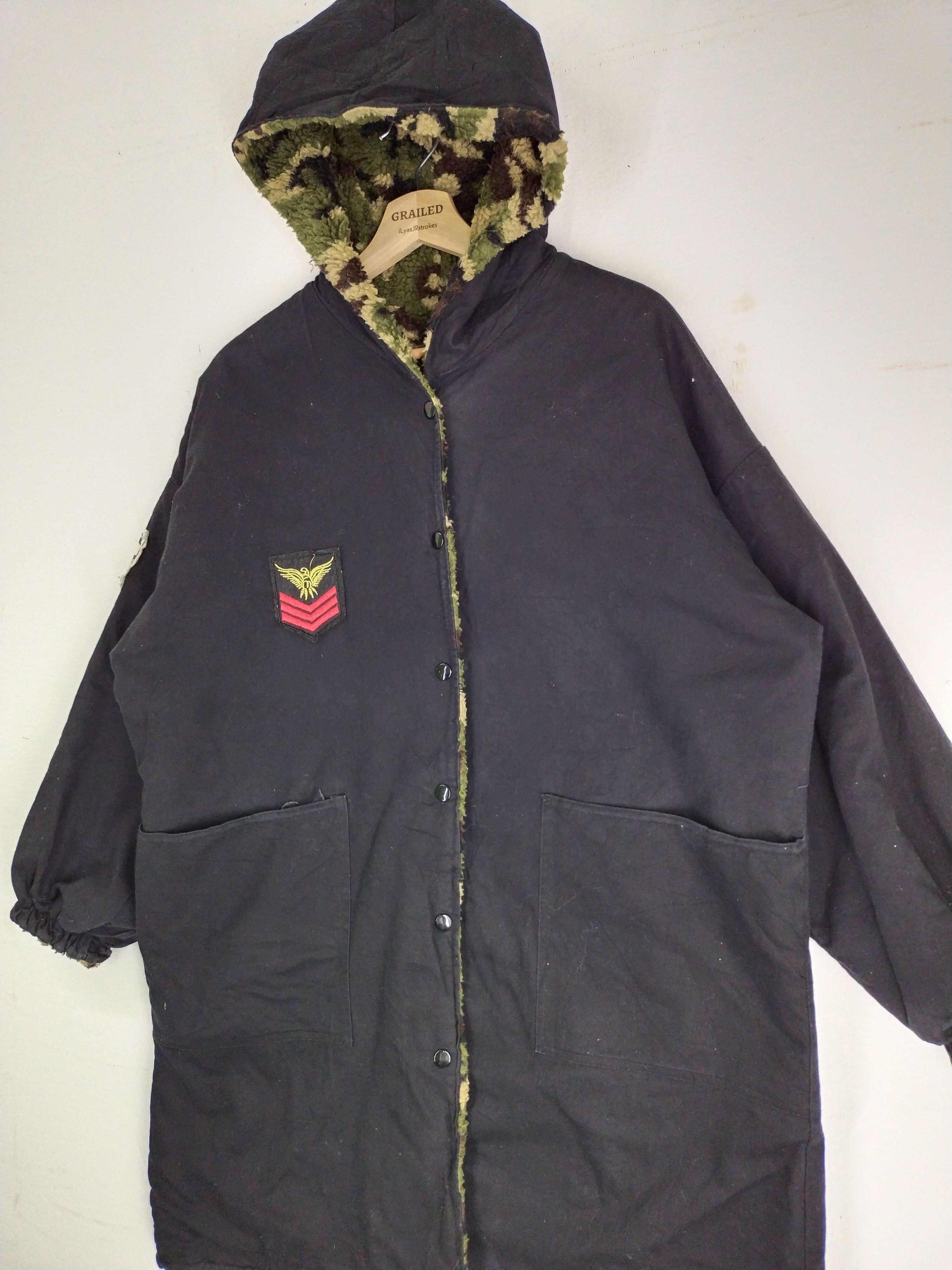 Japanese Brand Vintage Camo Olmos Reversible Rain Coat Jacket Size US M / EU 48-50 / 2 - 3 Thumbnail