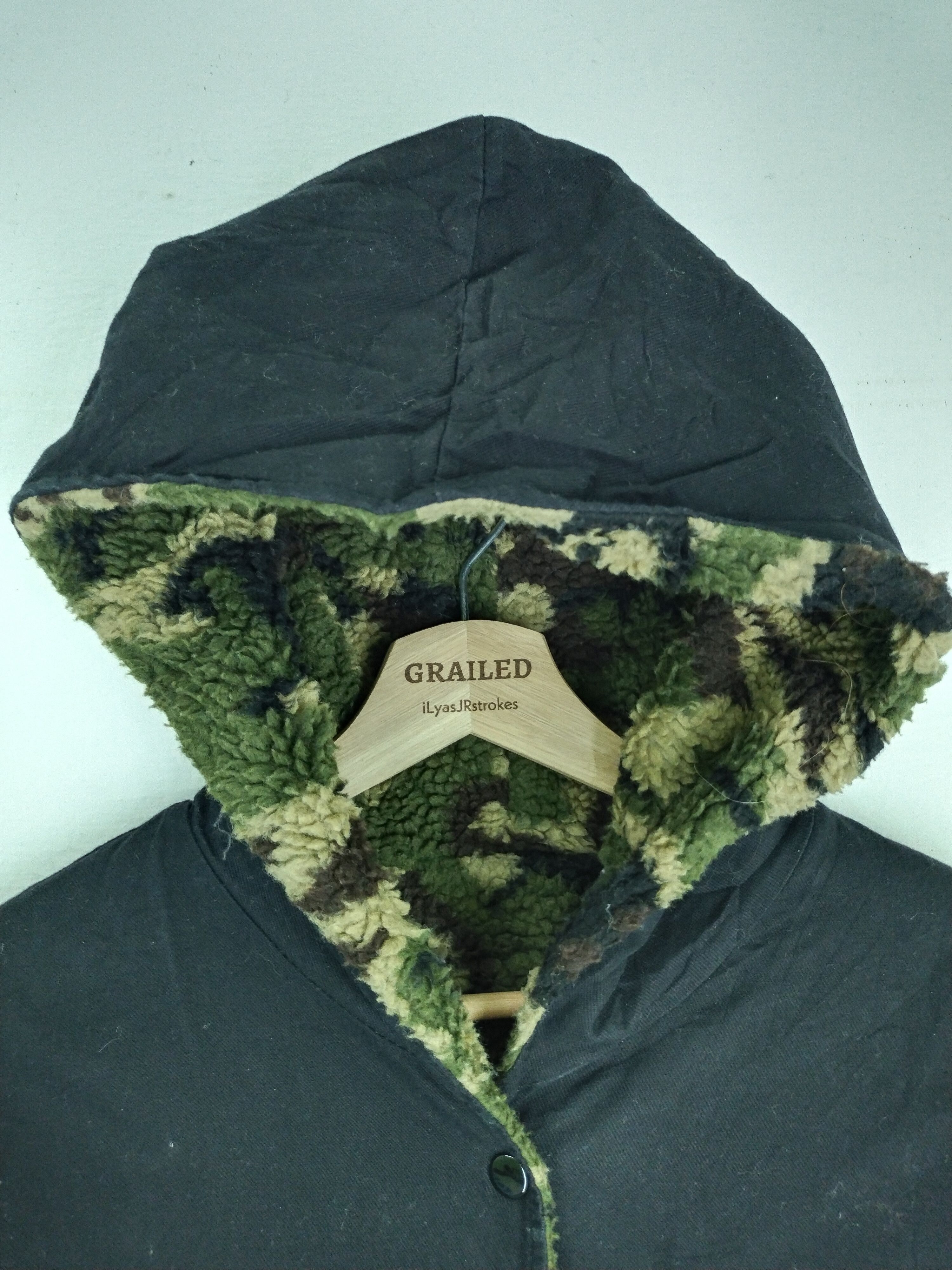 Japanese Brand Vintage Camo Olmos Reversible Rain Coat Jacket Size US M / EU 48-50 / 2 - 16 Thumbnail