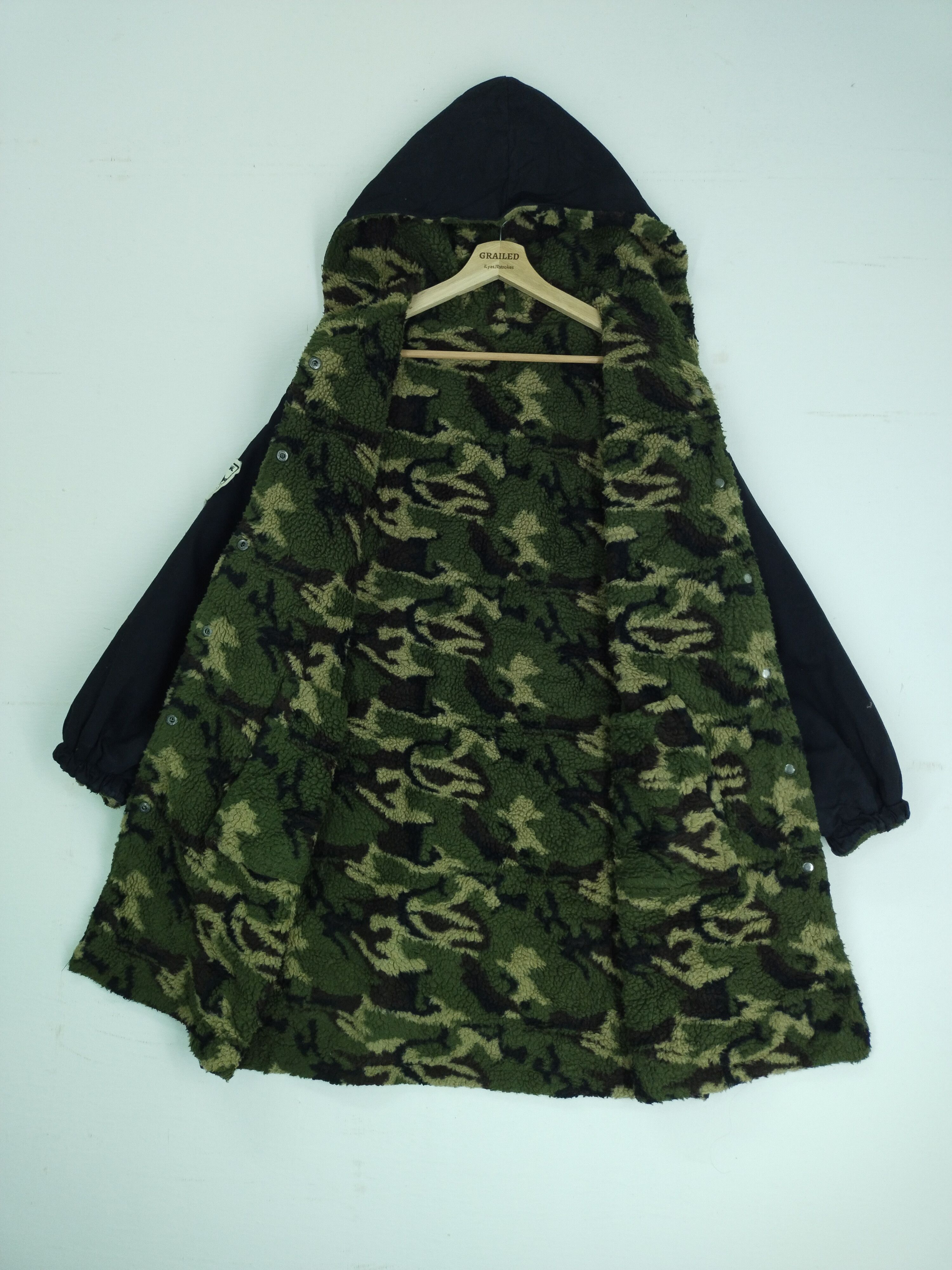 Japanese Brand Vintage Camo Olmos Reversible Rain Coat Jacket Size US M / EU 48-50 / 2 - 11 Thumbnail