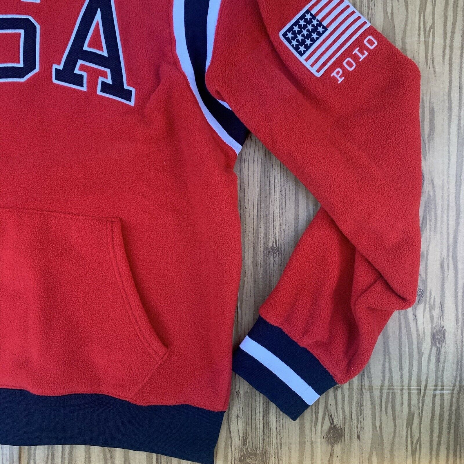 Polo Ralph Lauren Polo Ralph Lauren USA Fleece Pullover XXL Size US XXL / EU 58 / 5 - 4 Thumbnail