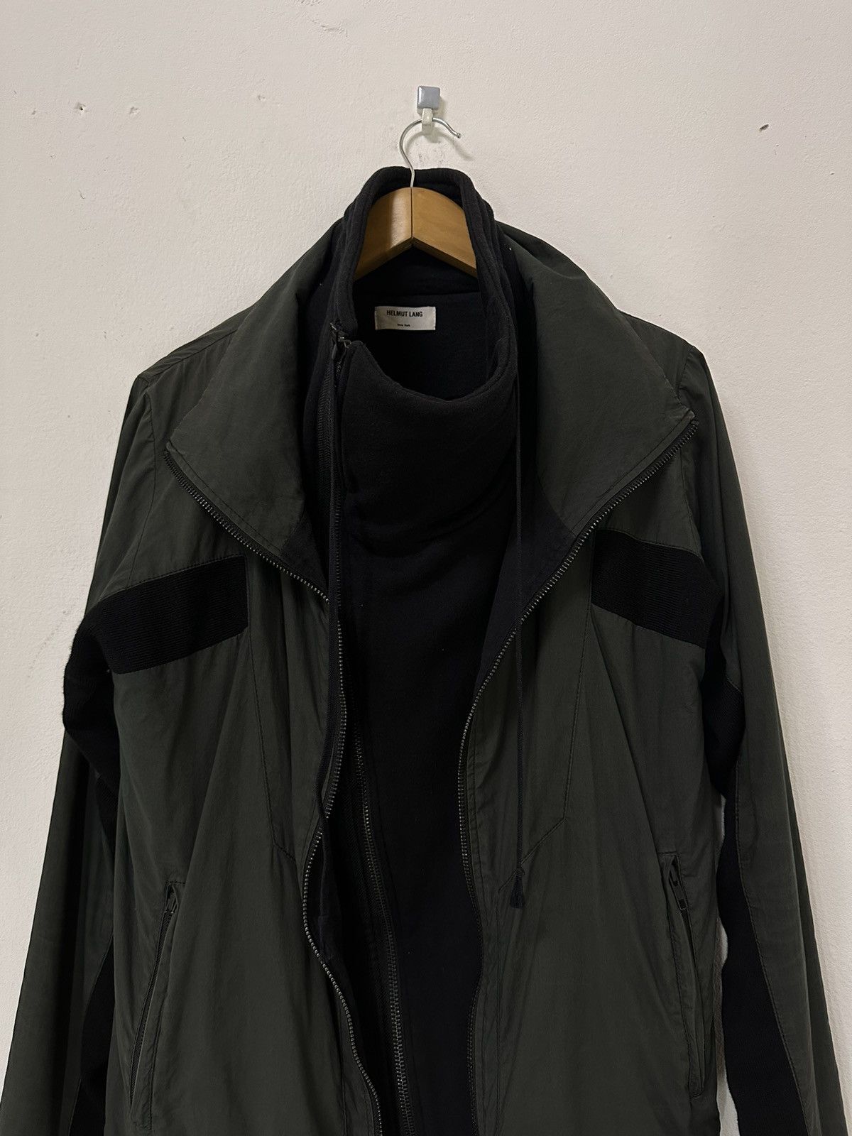 Helmut Lang Helmut lang Asymmetric Hybrid Jacket Design Two Way Jacket Size US XS / EU 42 / 0 - 4 Thumbnail