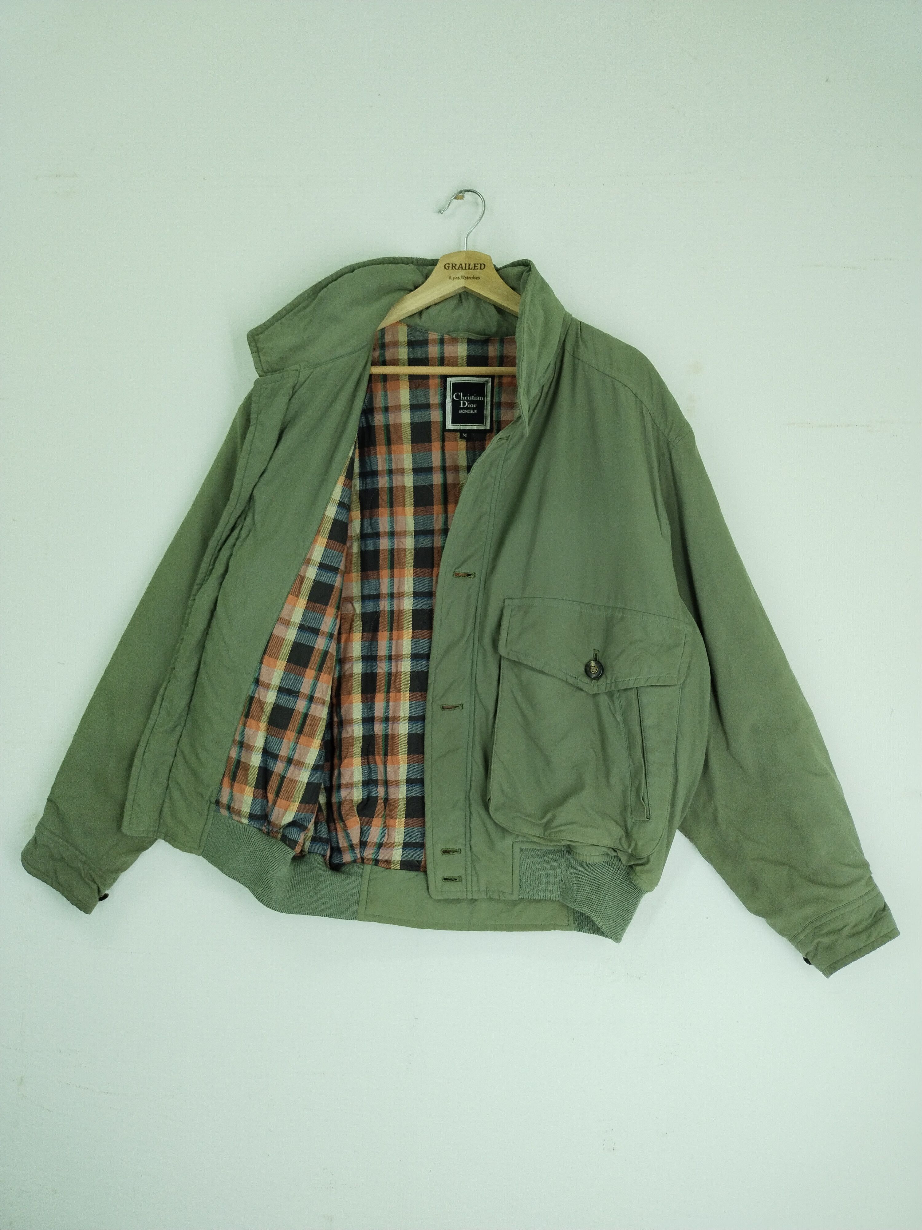 Christian Dior Monsieur Vintage Christian Dior Monsieur Bomber Jacket Size US L / EU 52-54 / 3 - 1 Thumbnail