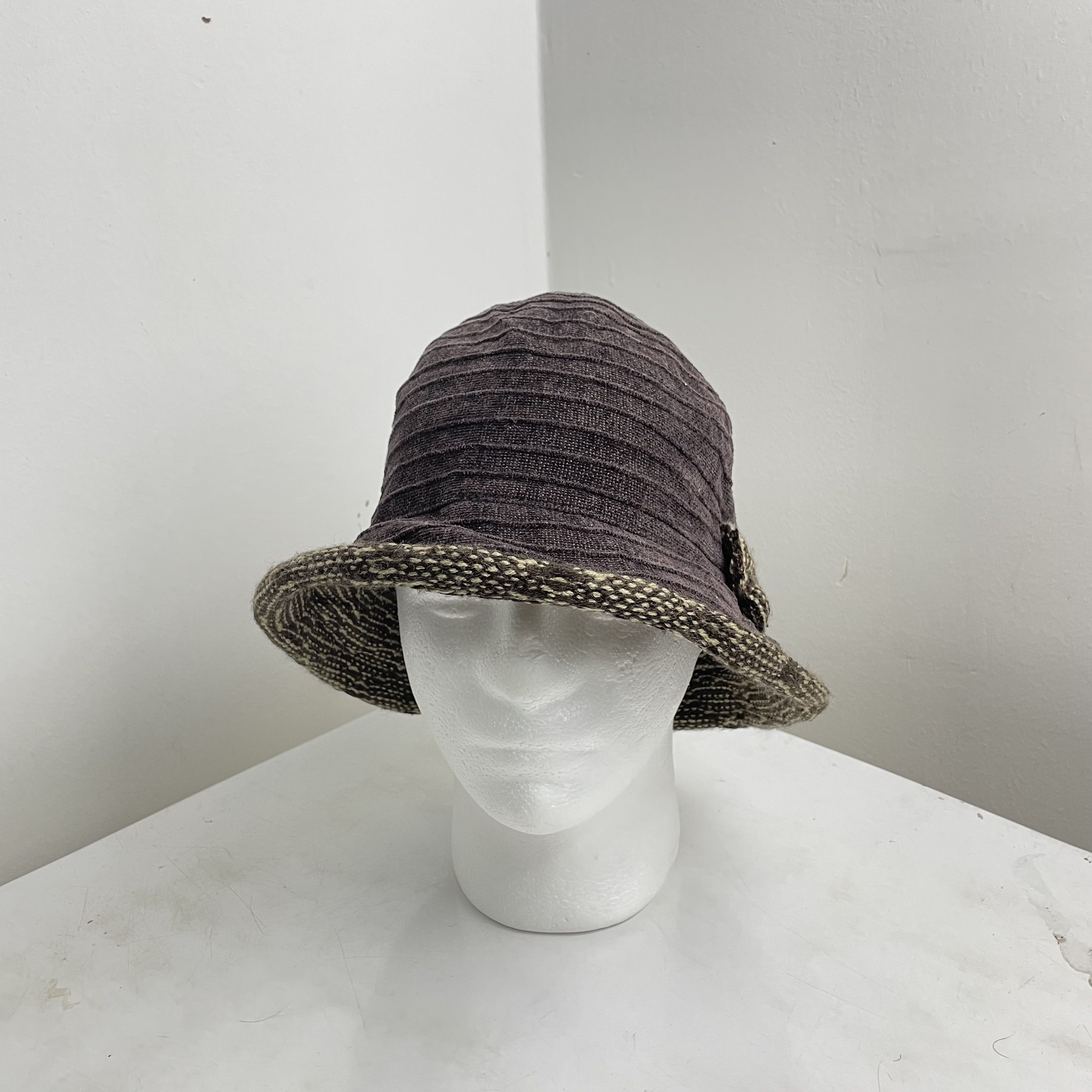 Vintage Raccoon Fur Bucket Hat Cute Raccoon Bucket Hat Brim Cap Sun Hat Cute Fisherman Hats  main image 4