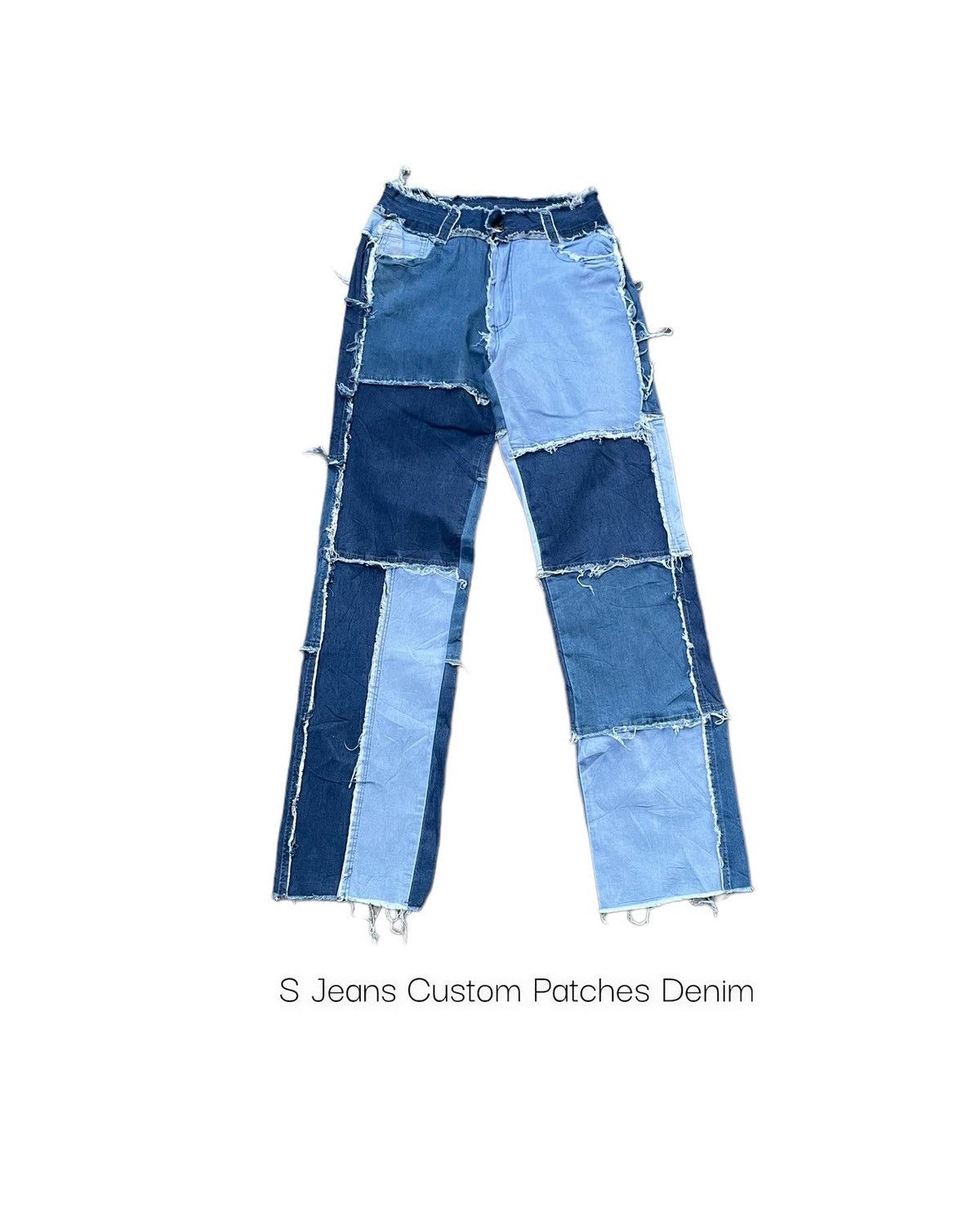 CUSTOM patchwork jeans