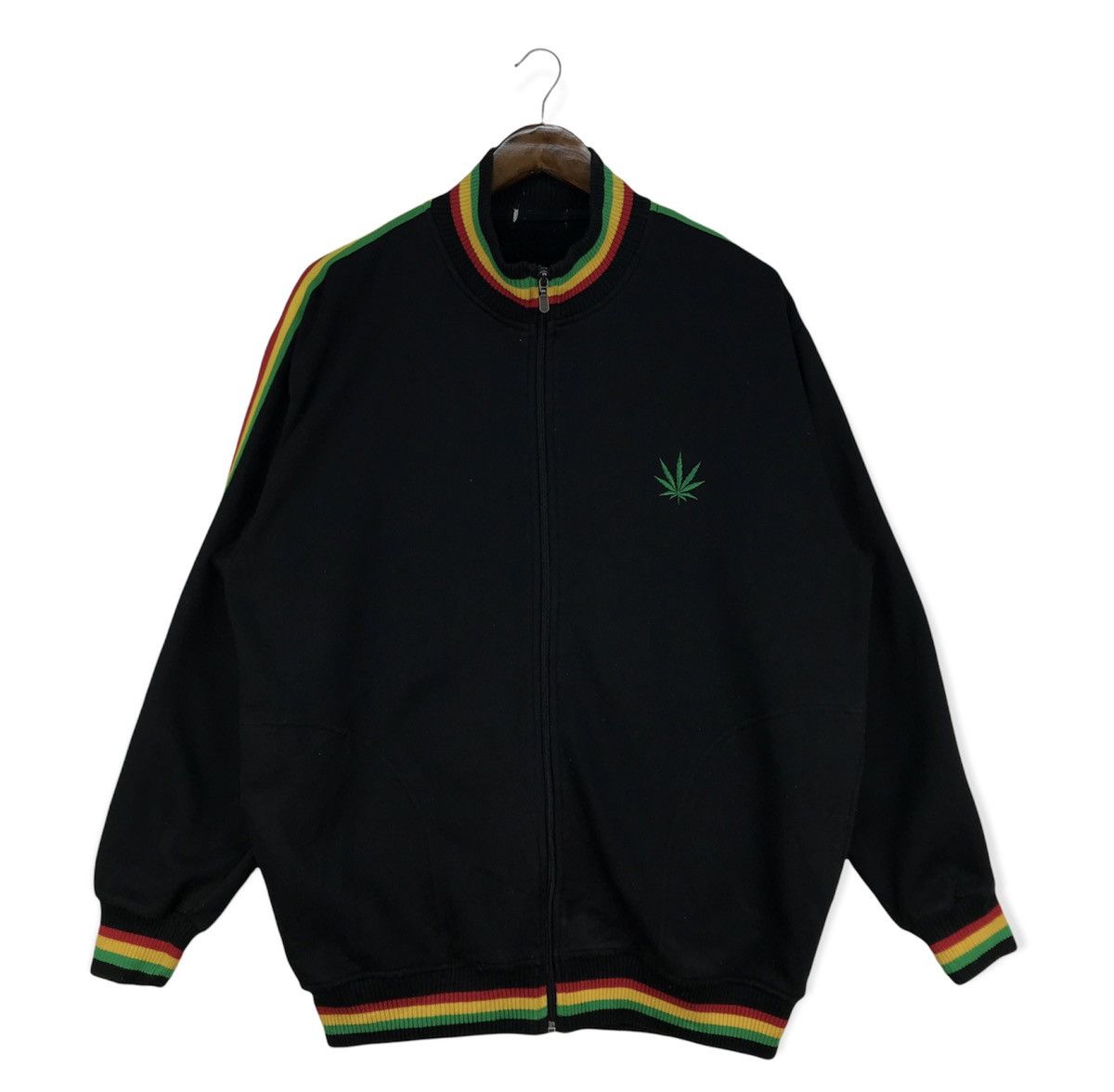 Other Marijuana Rasta Reggae Sweatshirt Size US L / EU 52-54 / 3 - 2 Thumbnail