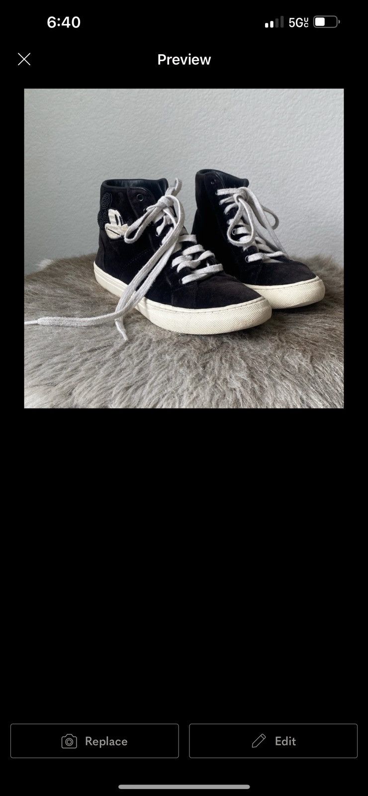 Marc Jacobs Mickey Mouse Hi-Top Sneakers