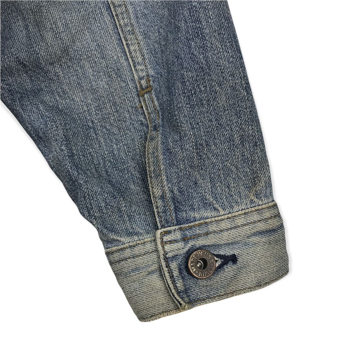 Edwin Vintage Edwin Trucker Jacket Made in Usa Size US M / EU 48-50 / 2 - 5 Thumbnail
