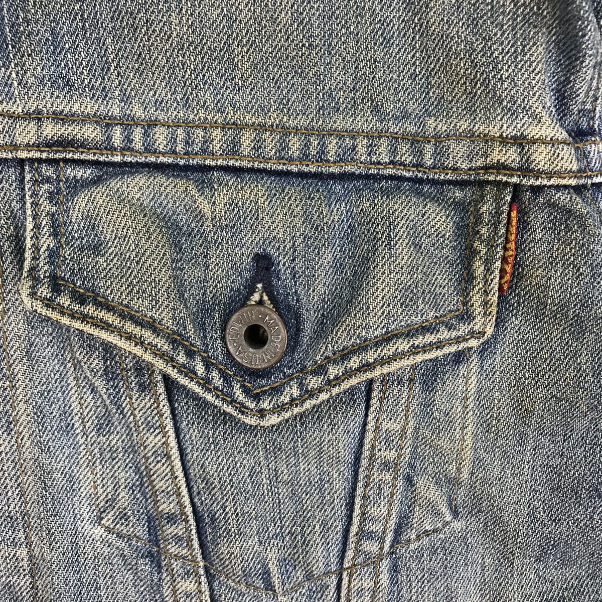 Edwin Vintage Edwin Trucker Jacket Made in Usa Size US M / EU 48-50 / 2 - 8 Thumbnail