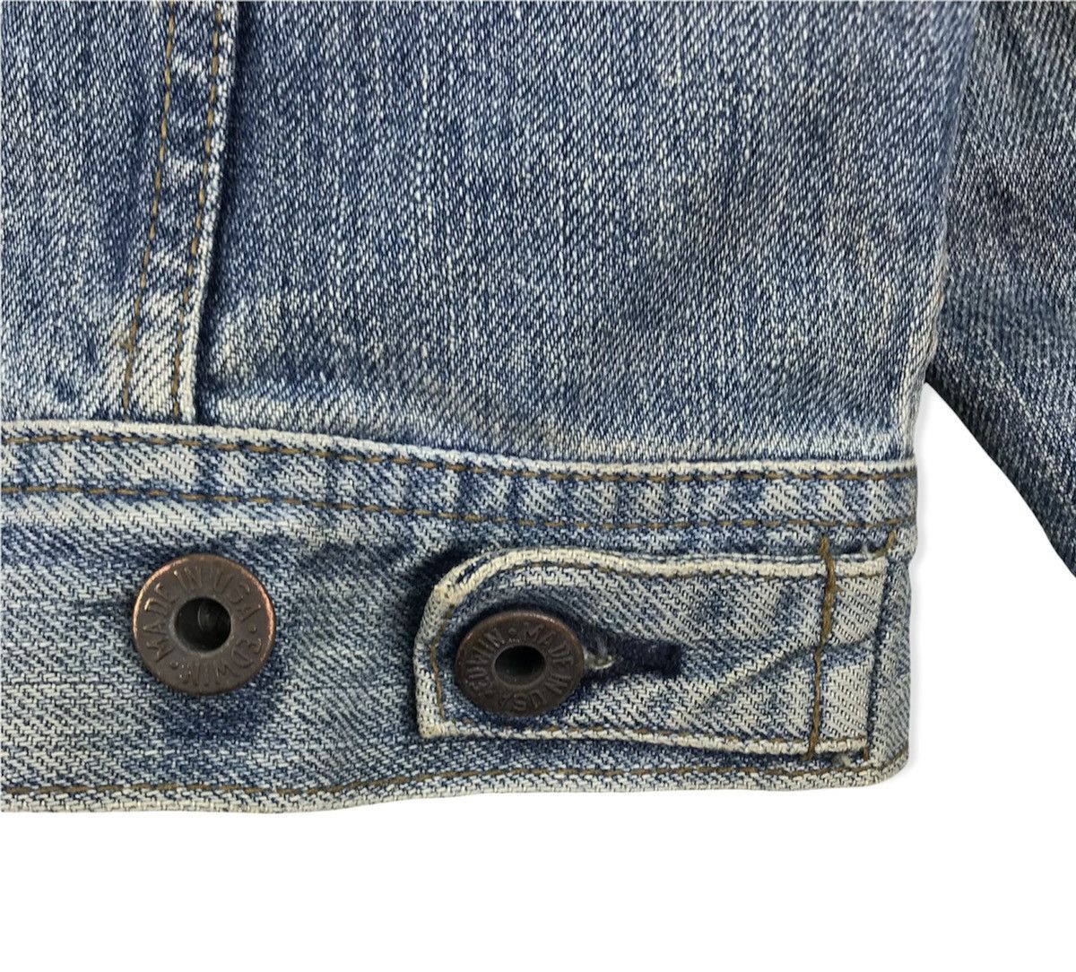 Edwin Vintage Edwin Trucker Jacket Made in Usa Size US M / EU 48-50 / 2 - 6 Thumbnail