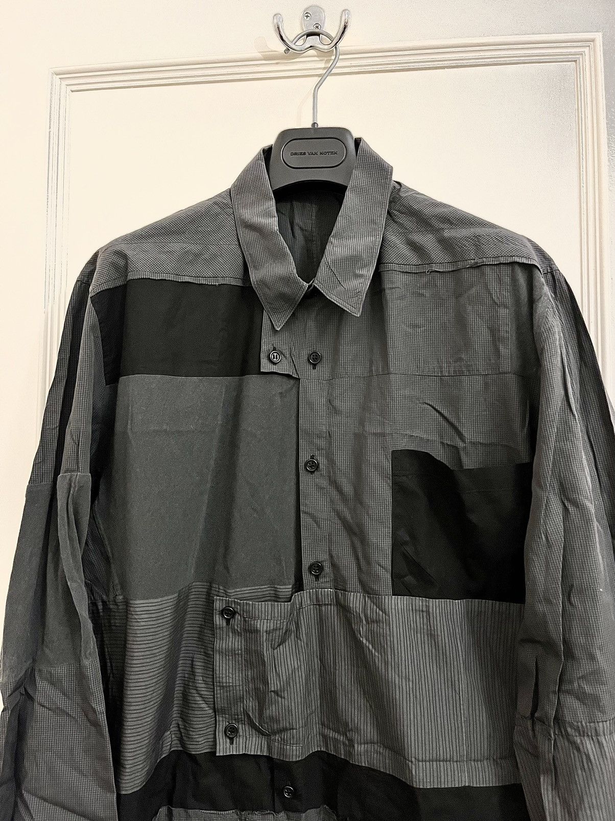 Nicolas Andreas Taralis Rare Patchwork reconstructed shirt Size US M / EU 48-50 / 2 - 3 Thumbnail